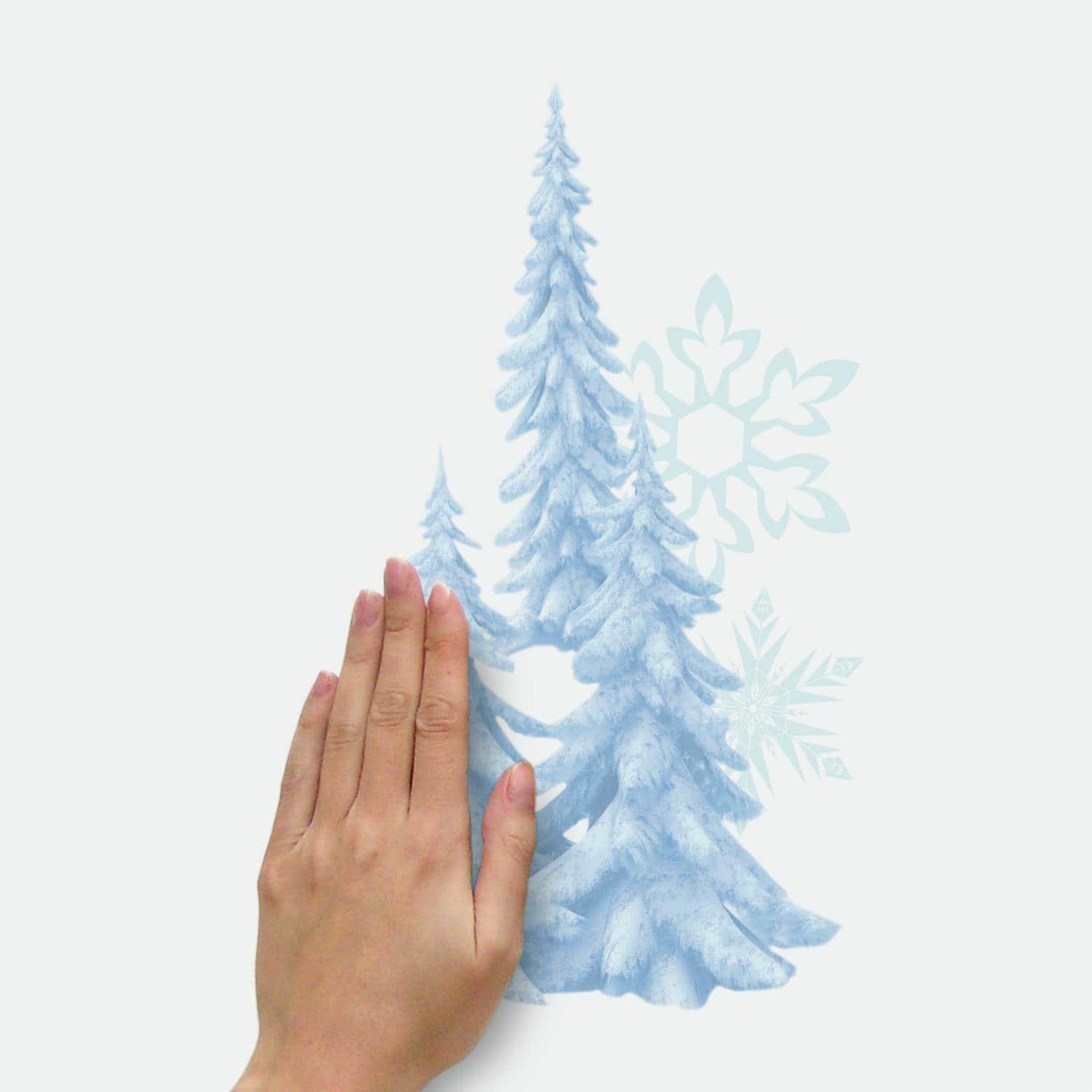 RoomMates Frozen Character Winter Burst Peel & Stick Giant Wall Decals