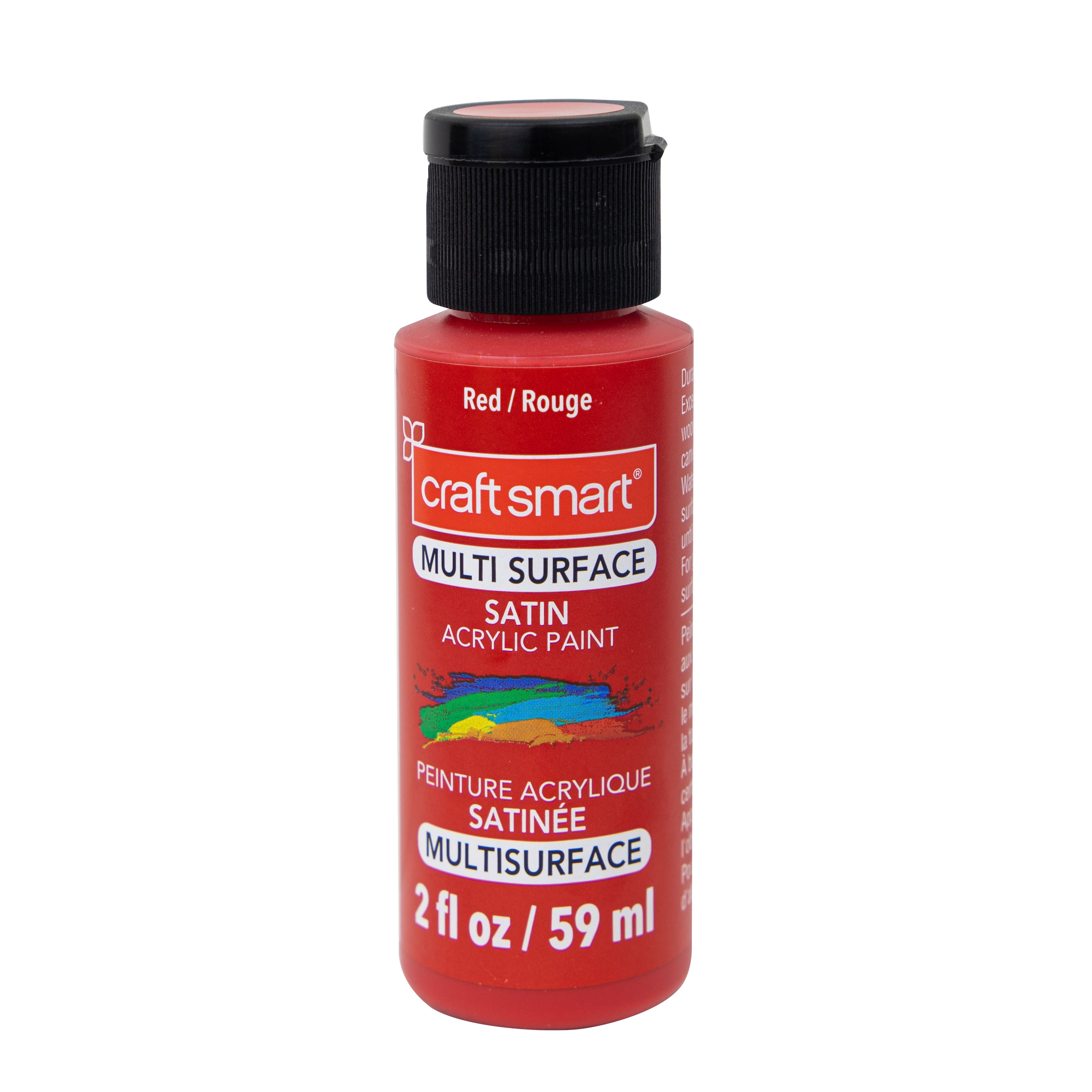2oz. Multi-Surface Premium Satin Acrylic Paint by Craft Smart®
