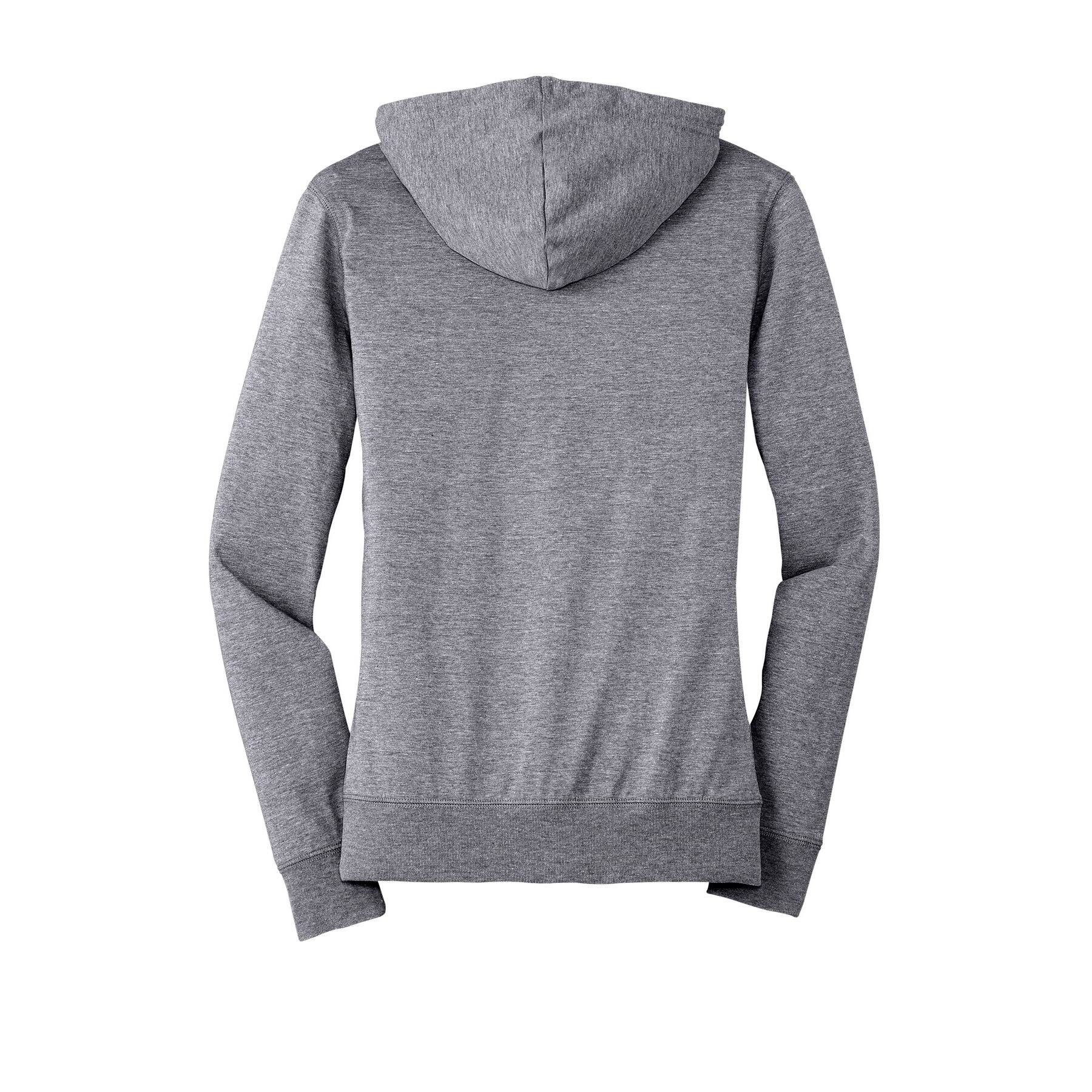 District® Women's Fitted Jersey Full-Zip Hoodie