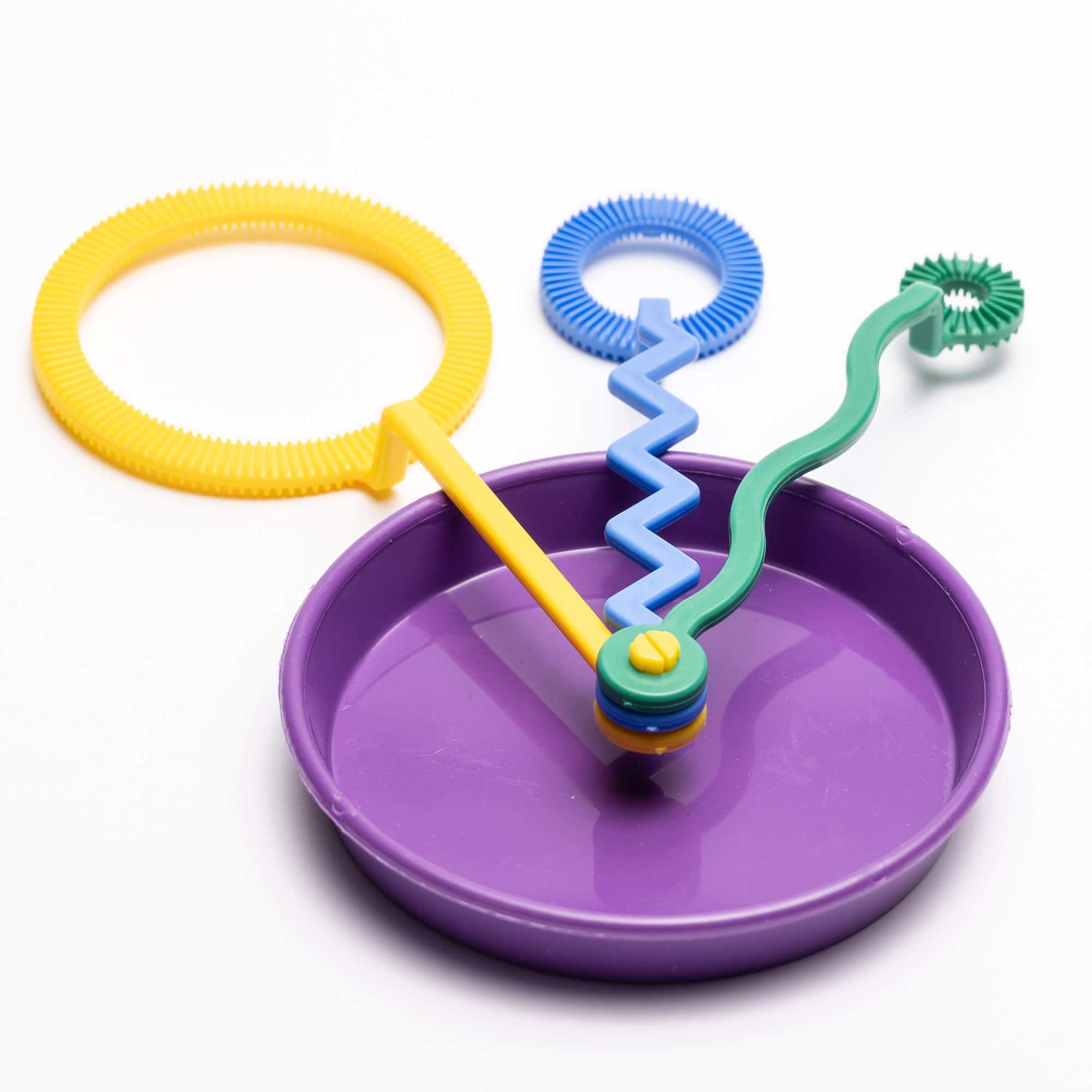 Atomic Bubbles Tri-Wand Bubble Pan Sets, 3ct.