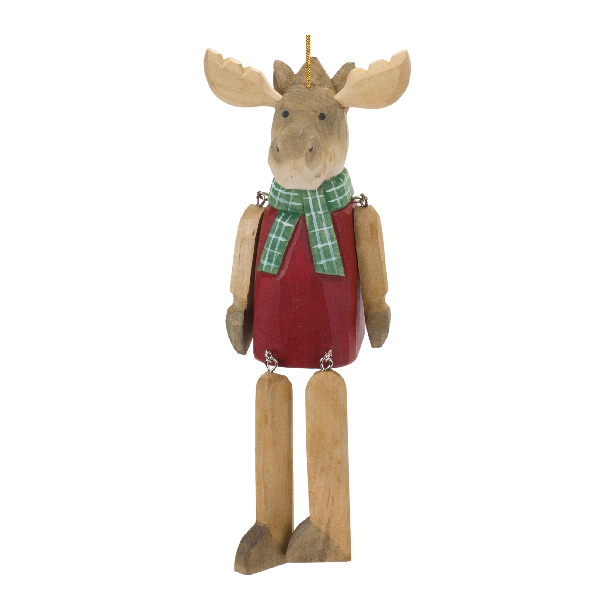 6ct. Dangle Moose Ornament