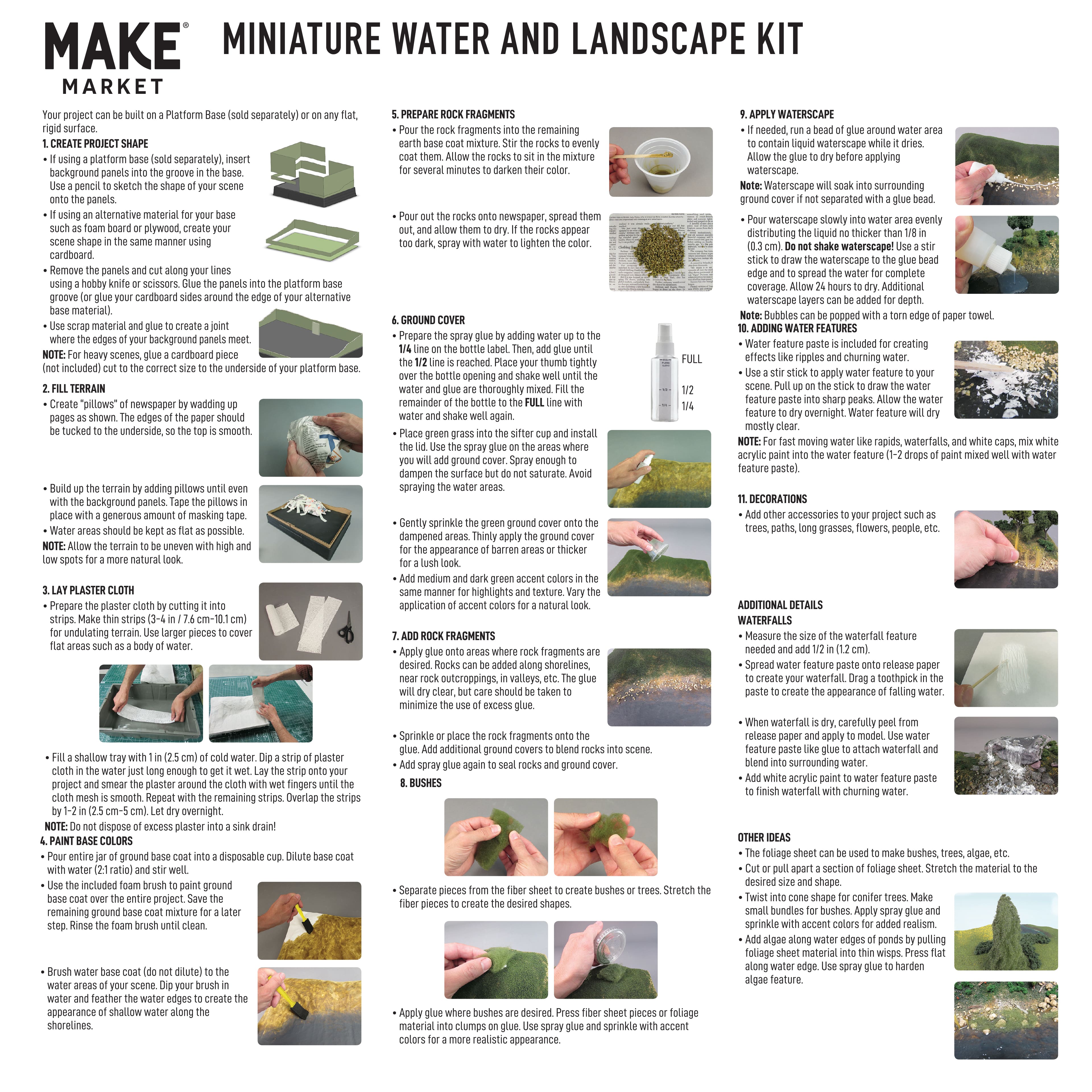Mini Water & Landscape Kit by Make Market®
