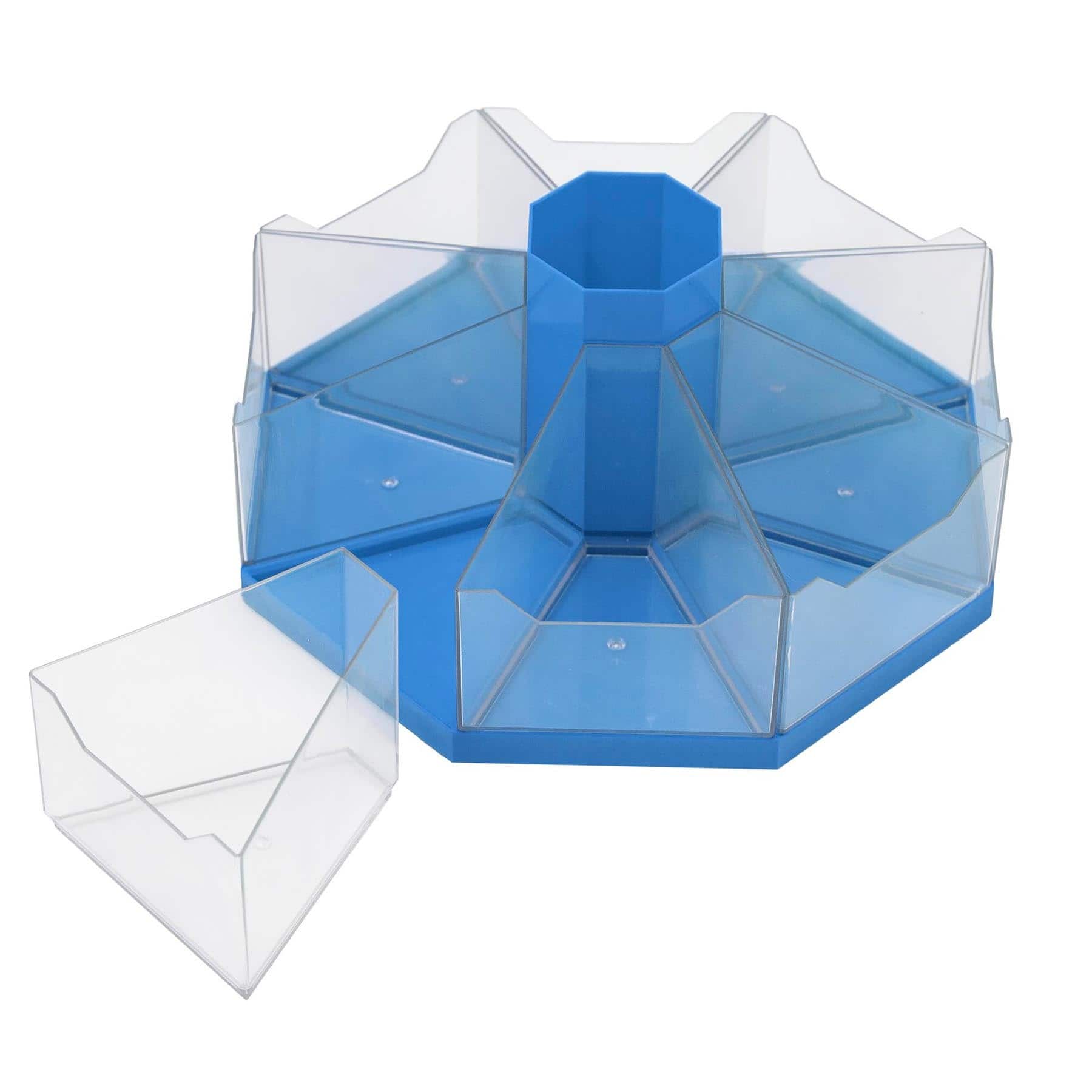 Junior Learning® Classroom Caddie Blue Octagonal Storage System