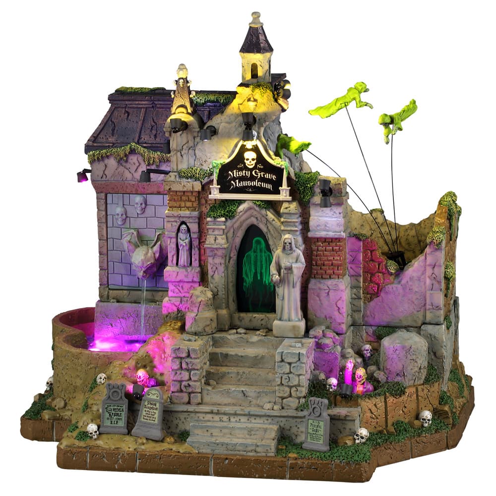 Lemax® Spooky Town® Misty Grave Mausoleum