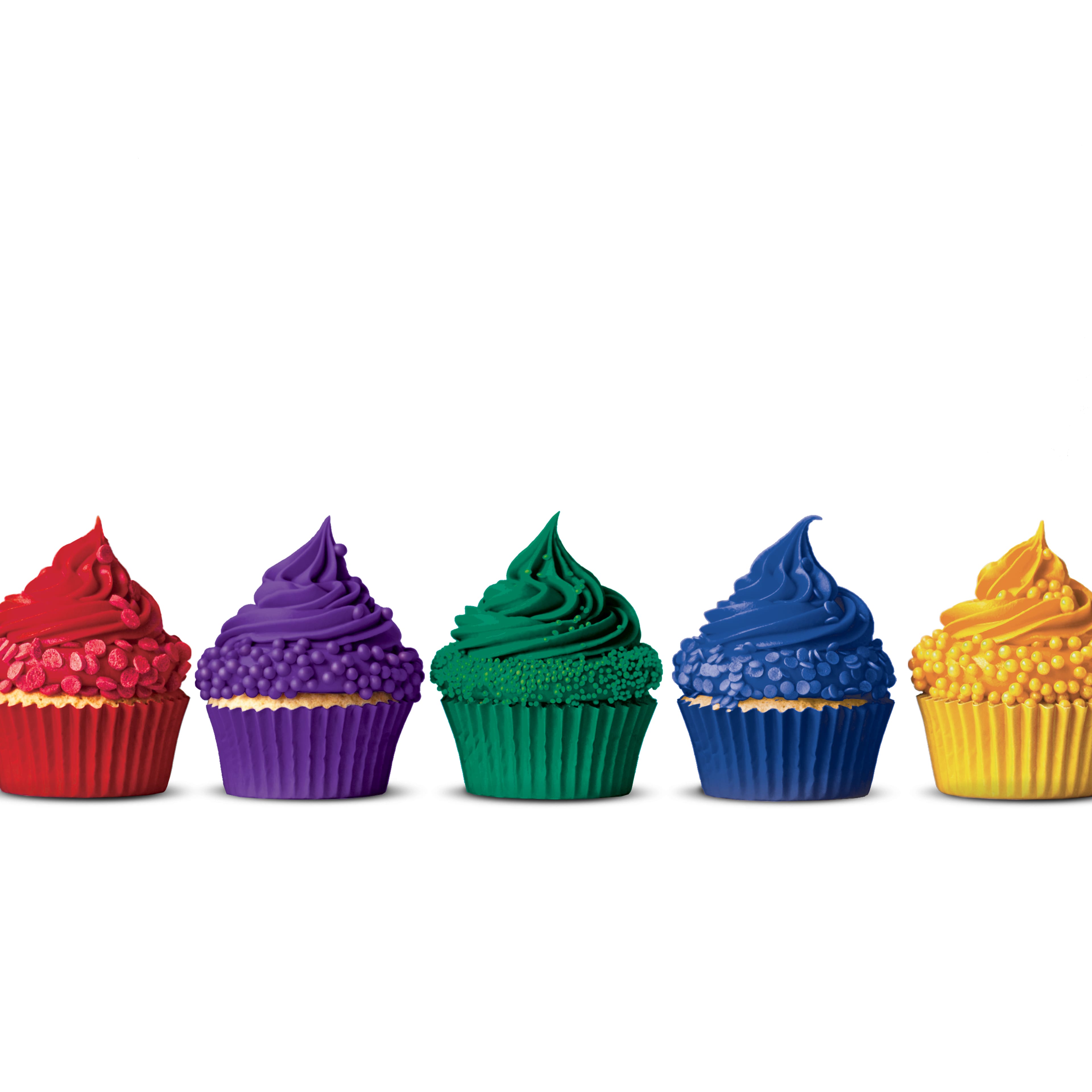 Colorant alimentaire de couleur joyau Satin Ice, 5 unités