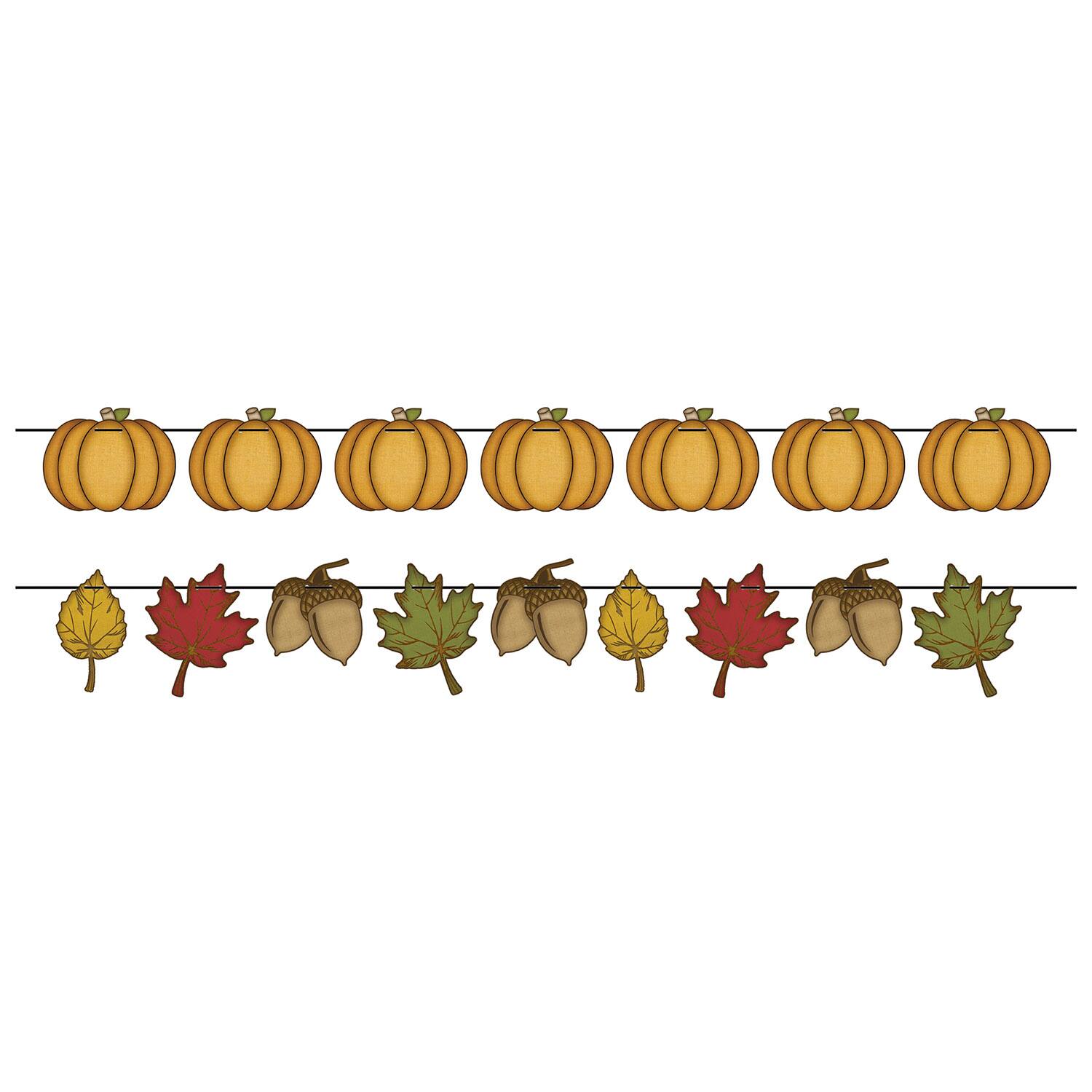 Beistle Rustic Fall Streamer Set