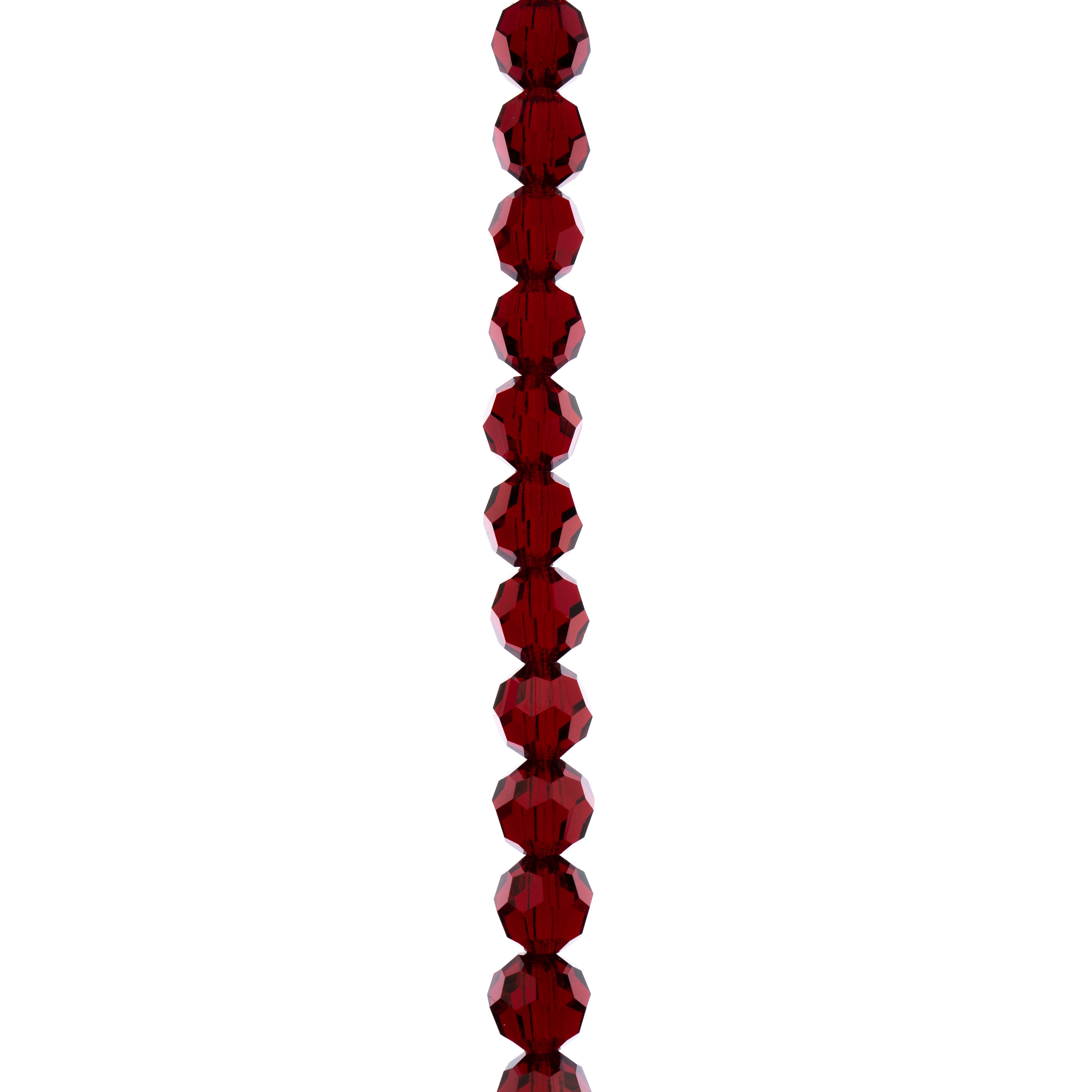 12 Pack: Preciosa Glass Crystal Round Beads, 6mm by Bead Landing™