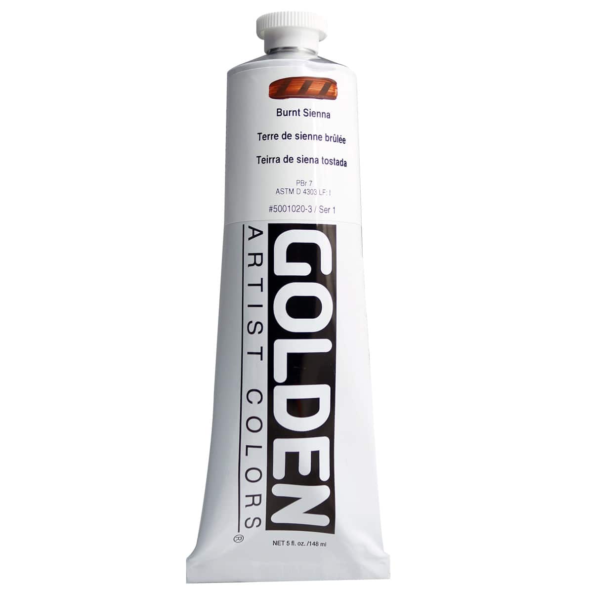 Peinture acrylique haute viscosité de Golden 148 ml