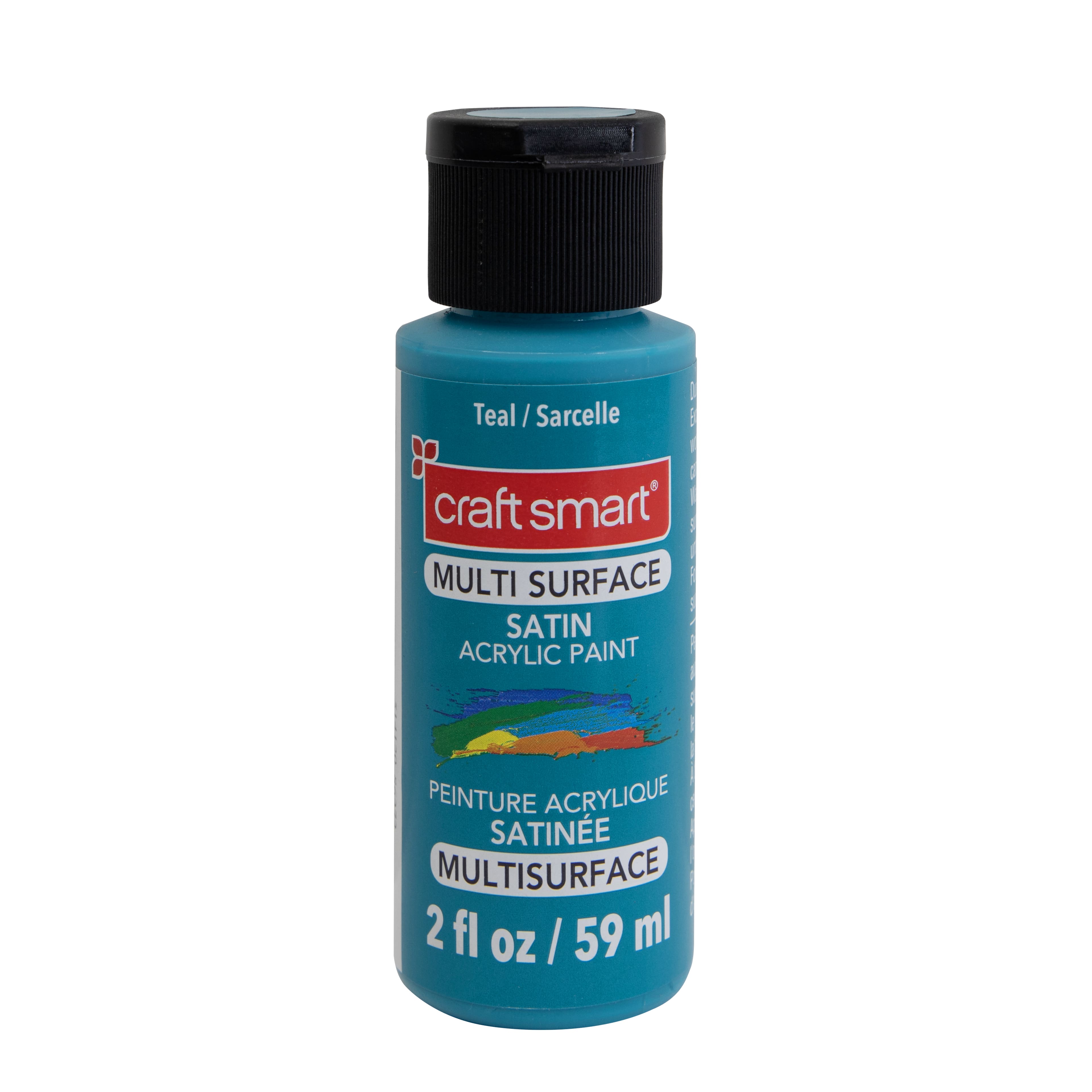 12 Pack: Multi-Surface Premium Satin Acrylic Paint by Craft Smart®