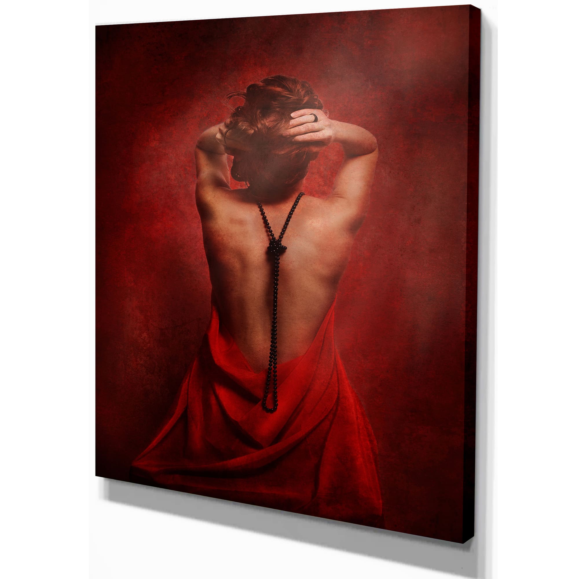 Designart - Woman in Red