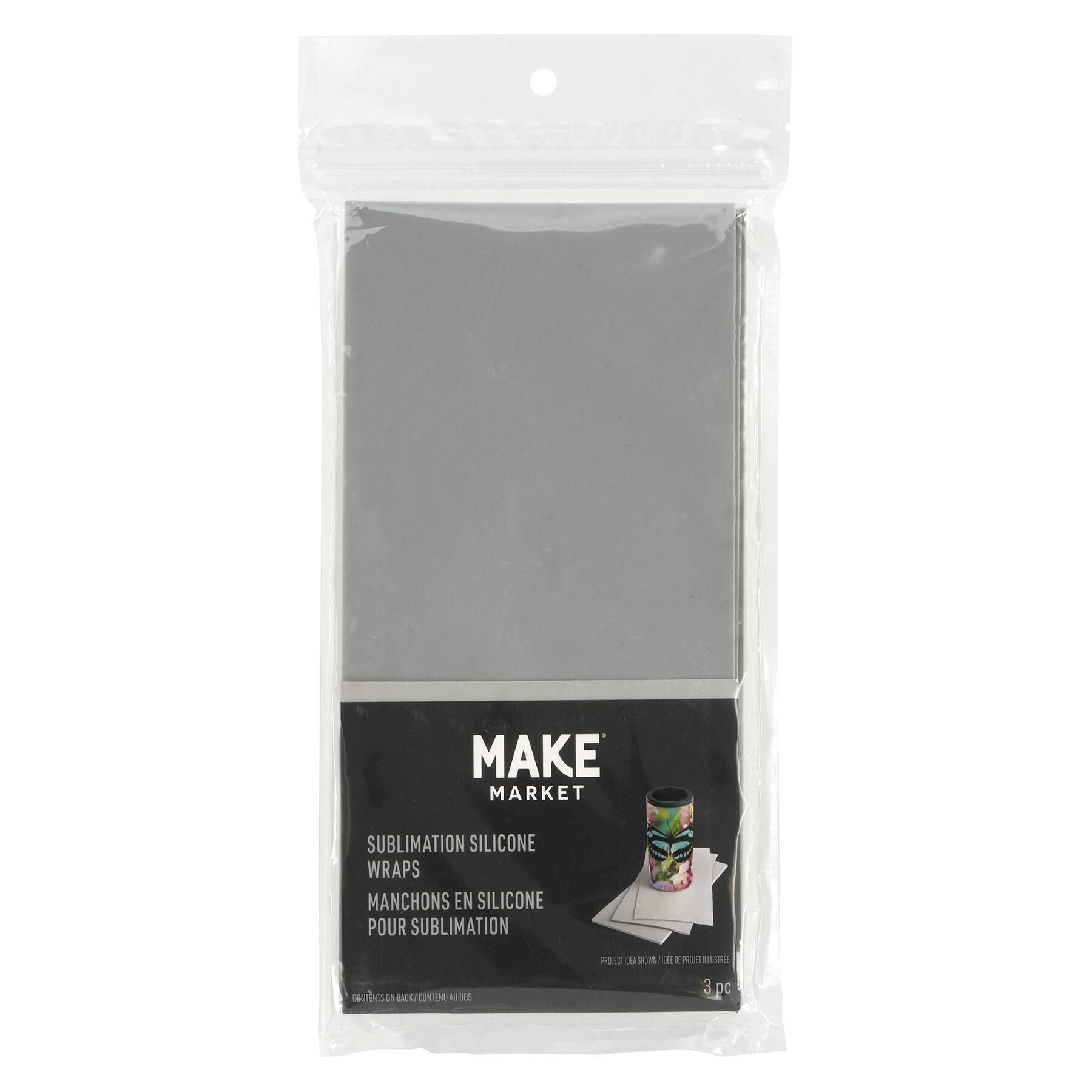 12 Packs: 3 ct. (36 total) Sublimation Silicone Wraps by Make Market®