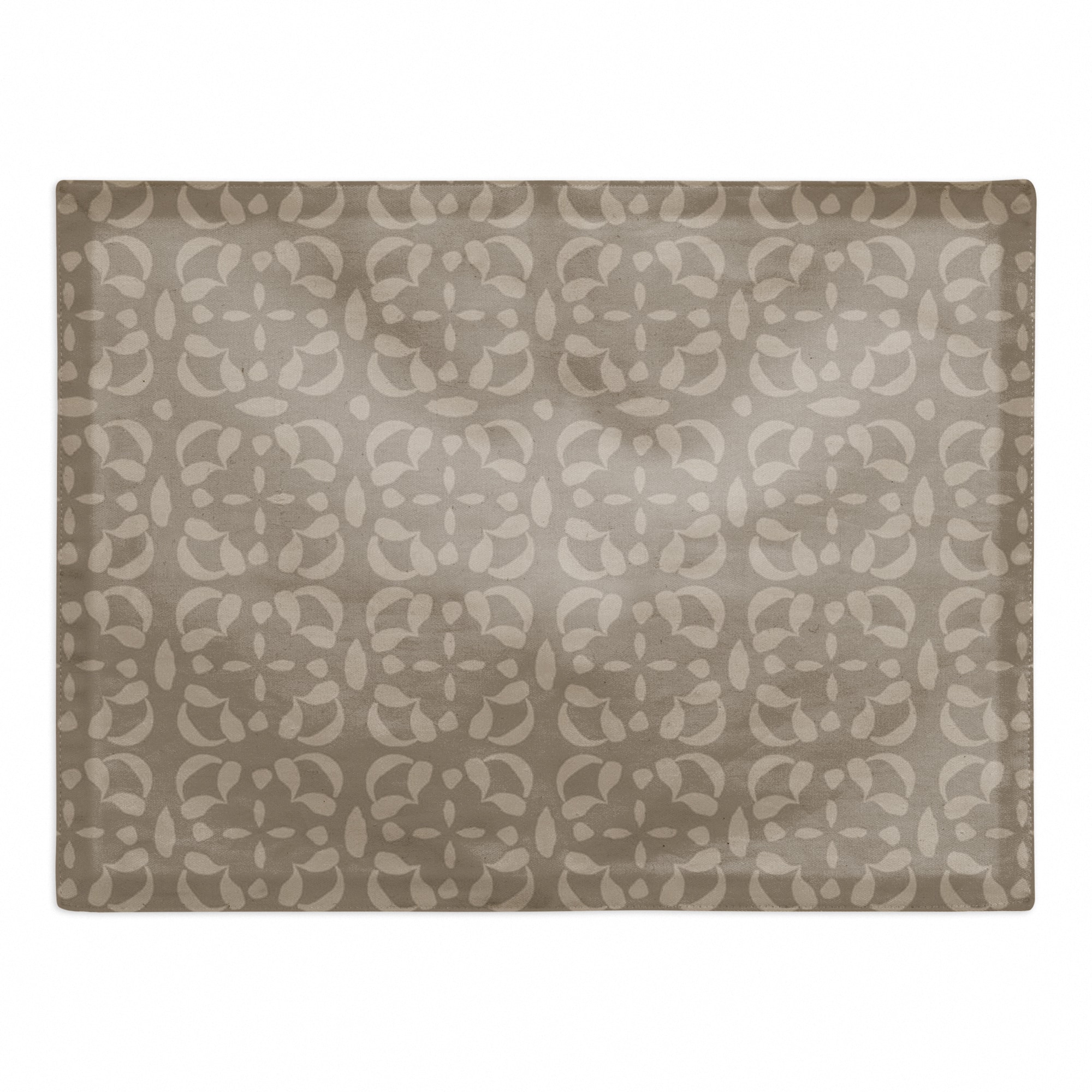 Intricate Circle Stack Cotton Twill Placemat