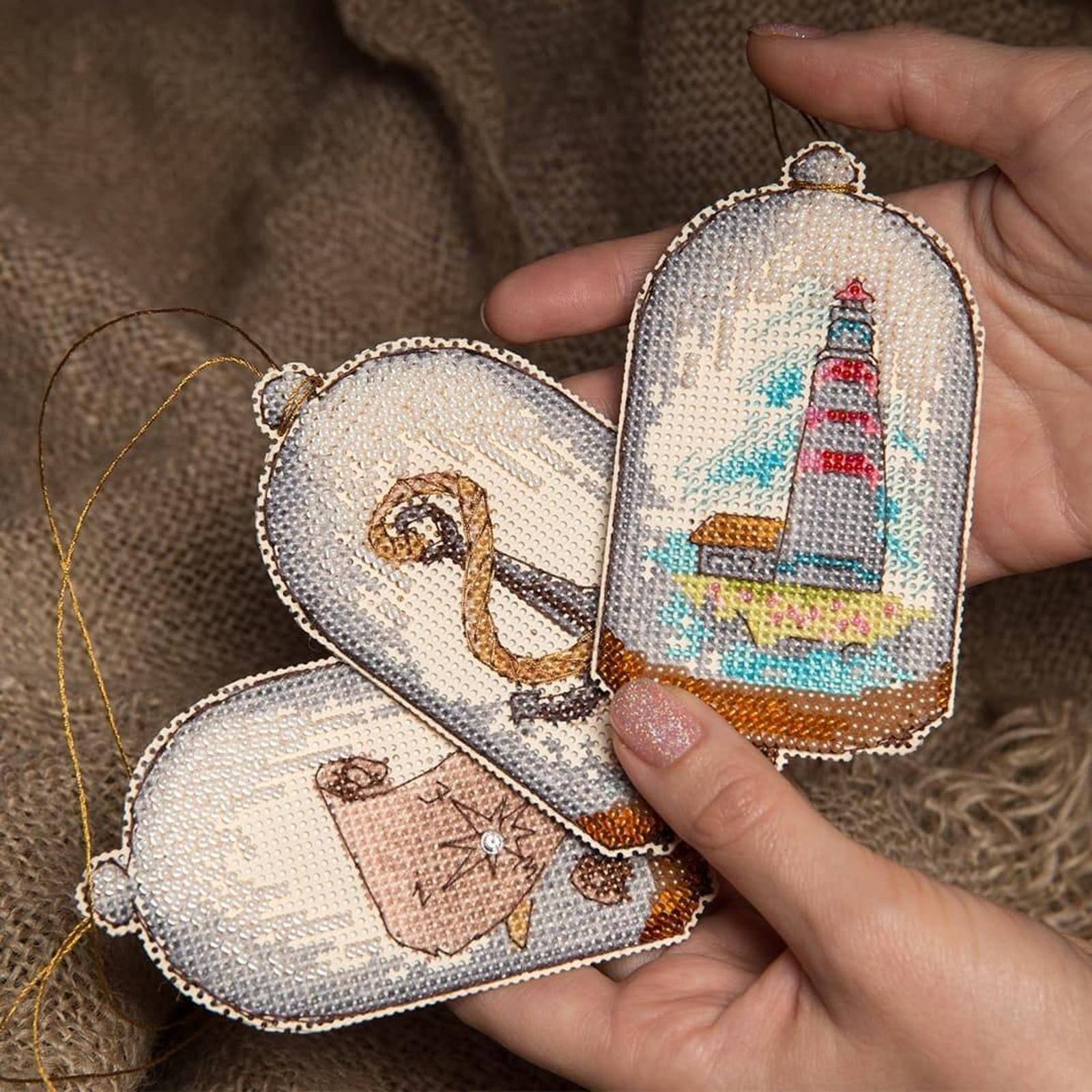 Crystal Art Plastic Canvas Counted Cross Stitch Kit In Search Of Treasures
