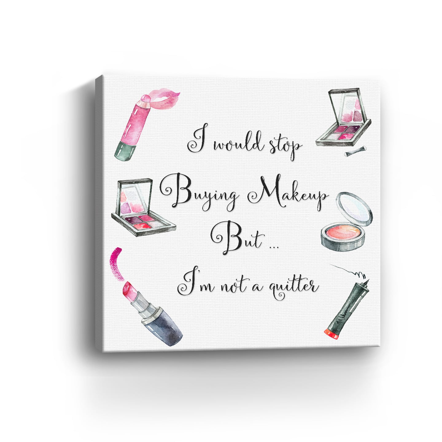 Not a Quitter Canvas Giclee