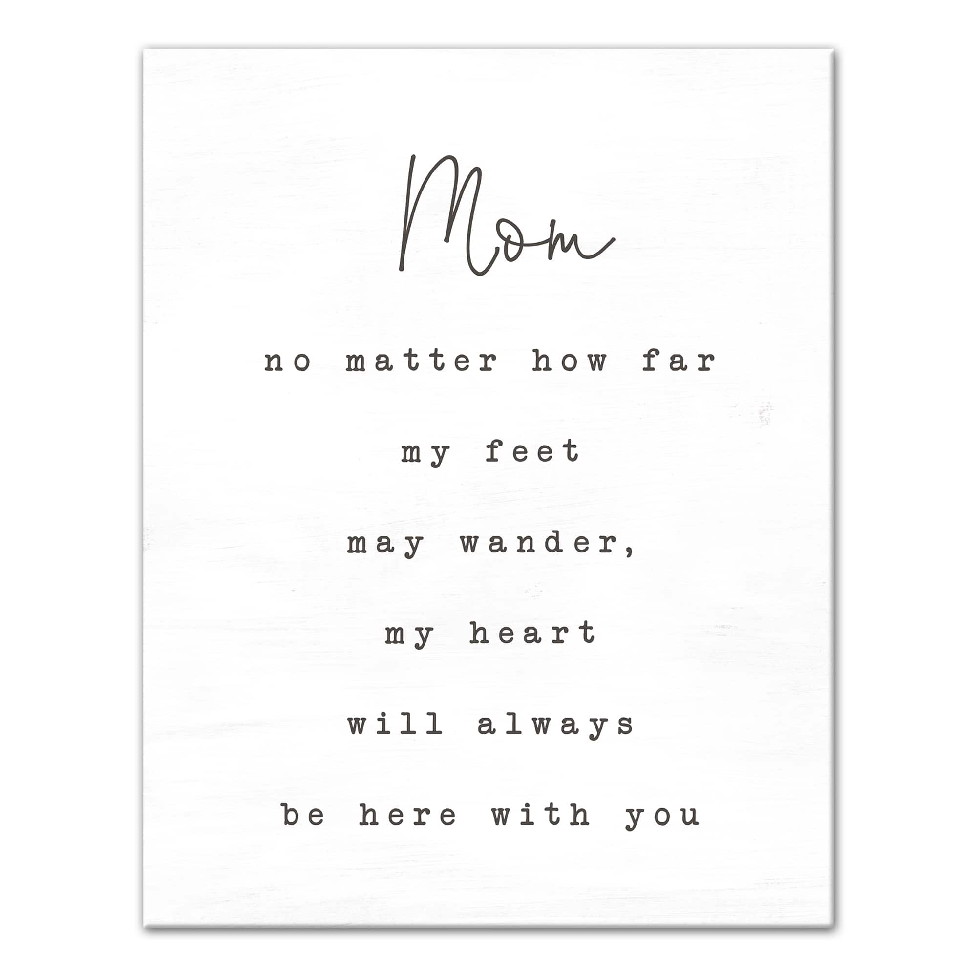 A Mother's Promise Canvas Wall Art