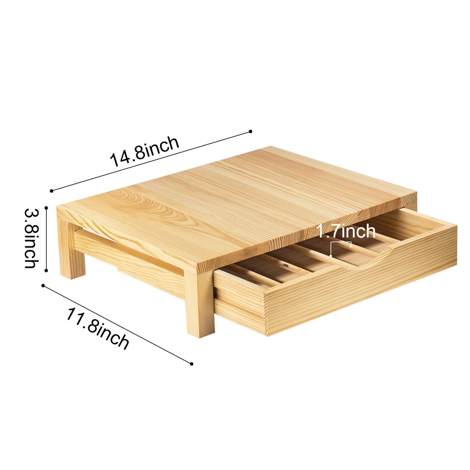 NEX™ 36-Pod Natural Rustic Wood Coffee Pod Holder for K-Cups