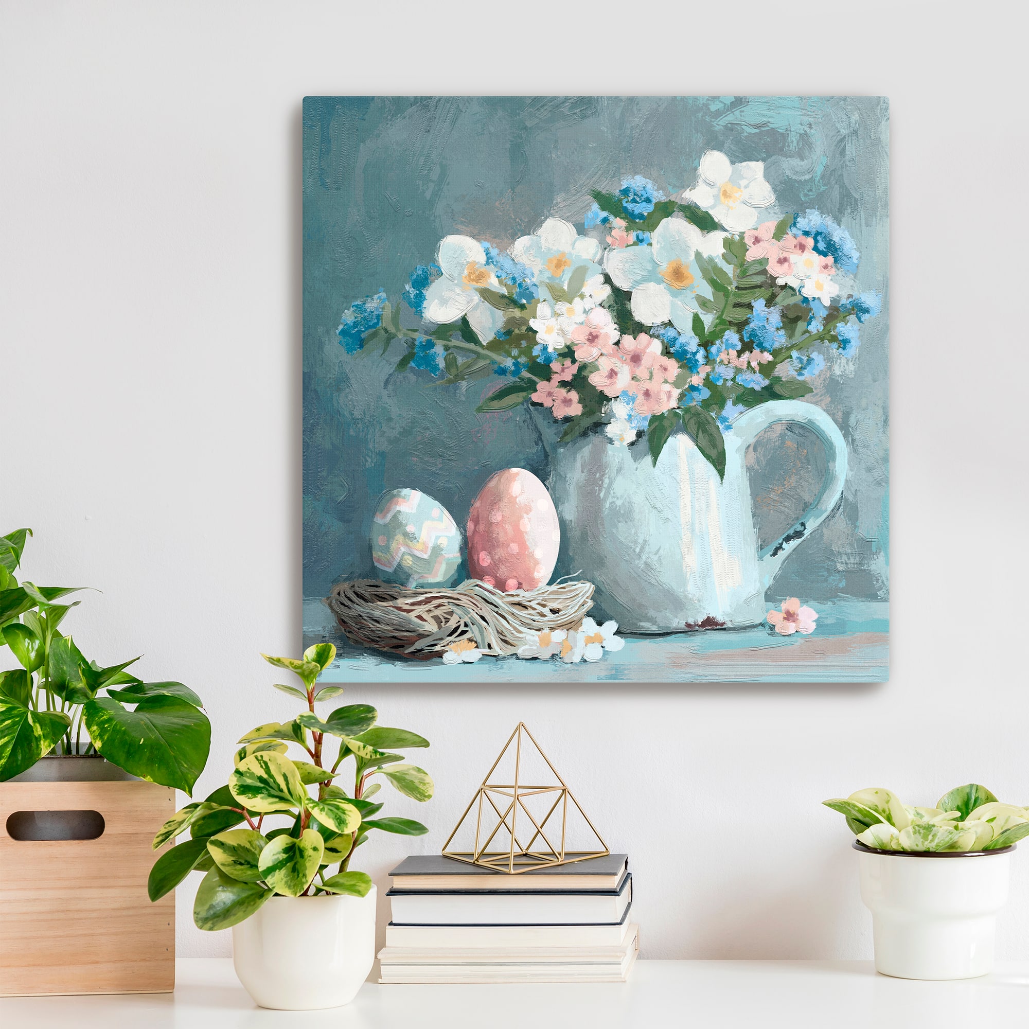 Lumaprints Floral Easter Canvas Giclée Art