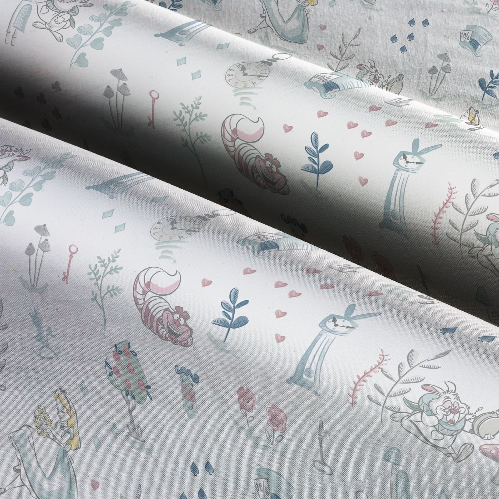 Disney® Alice in Wonderland Cast of Characters Cotton Fabric