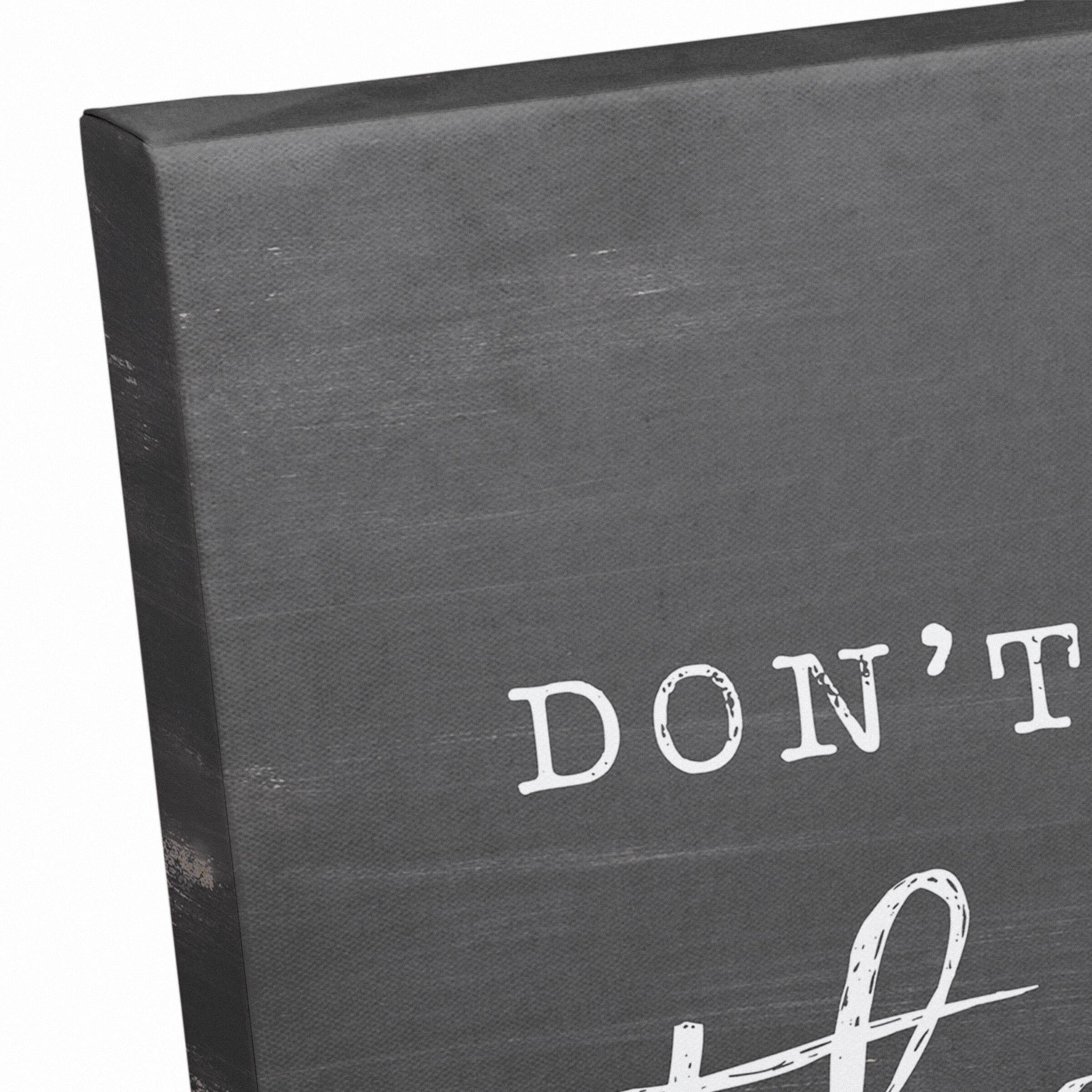 Cat Doesn't Like Us Either Canvas Wall Art