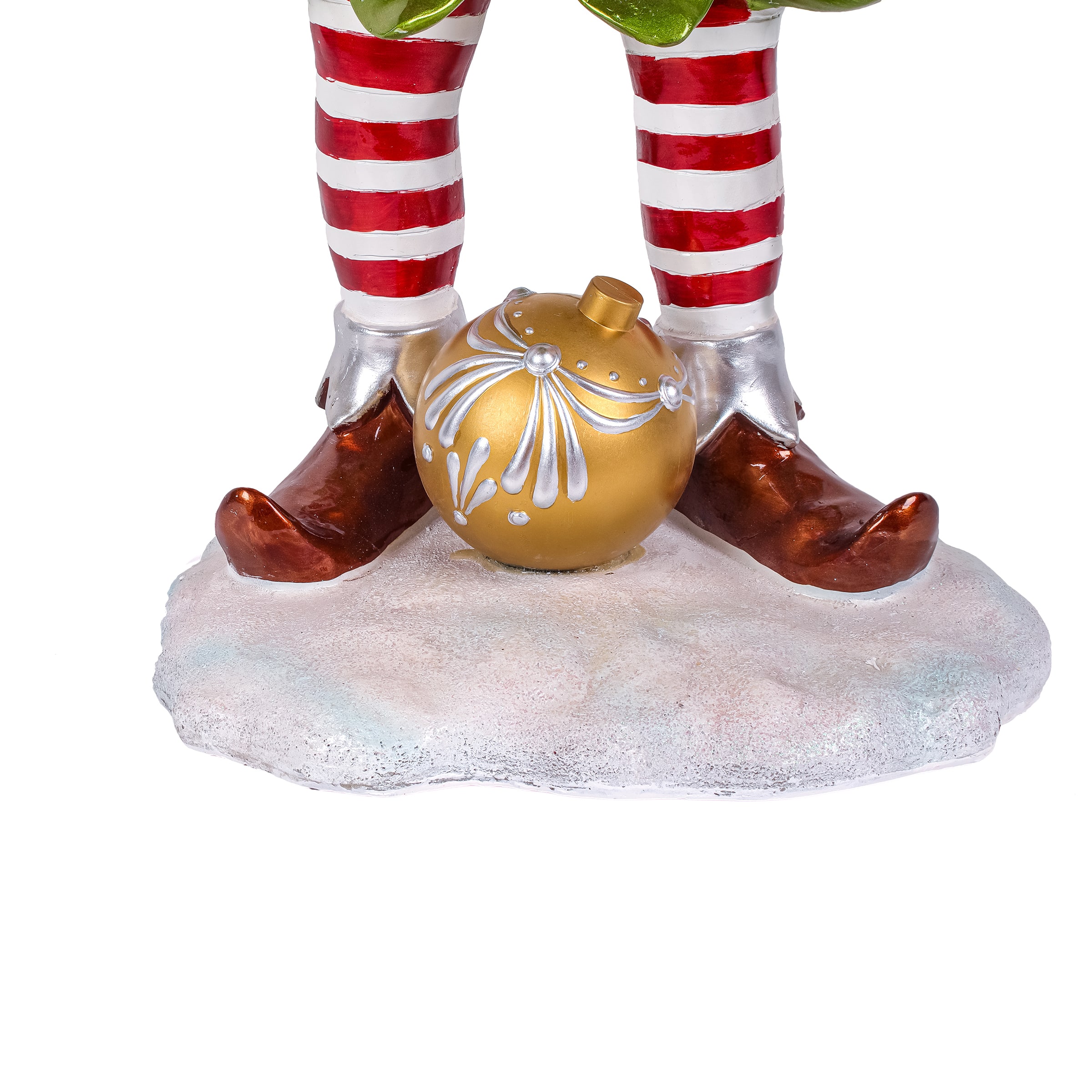 3ft. Pixie Elf with Violin 12 Multicolor UL LED Lights