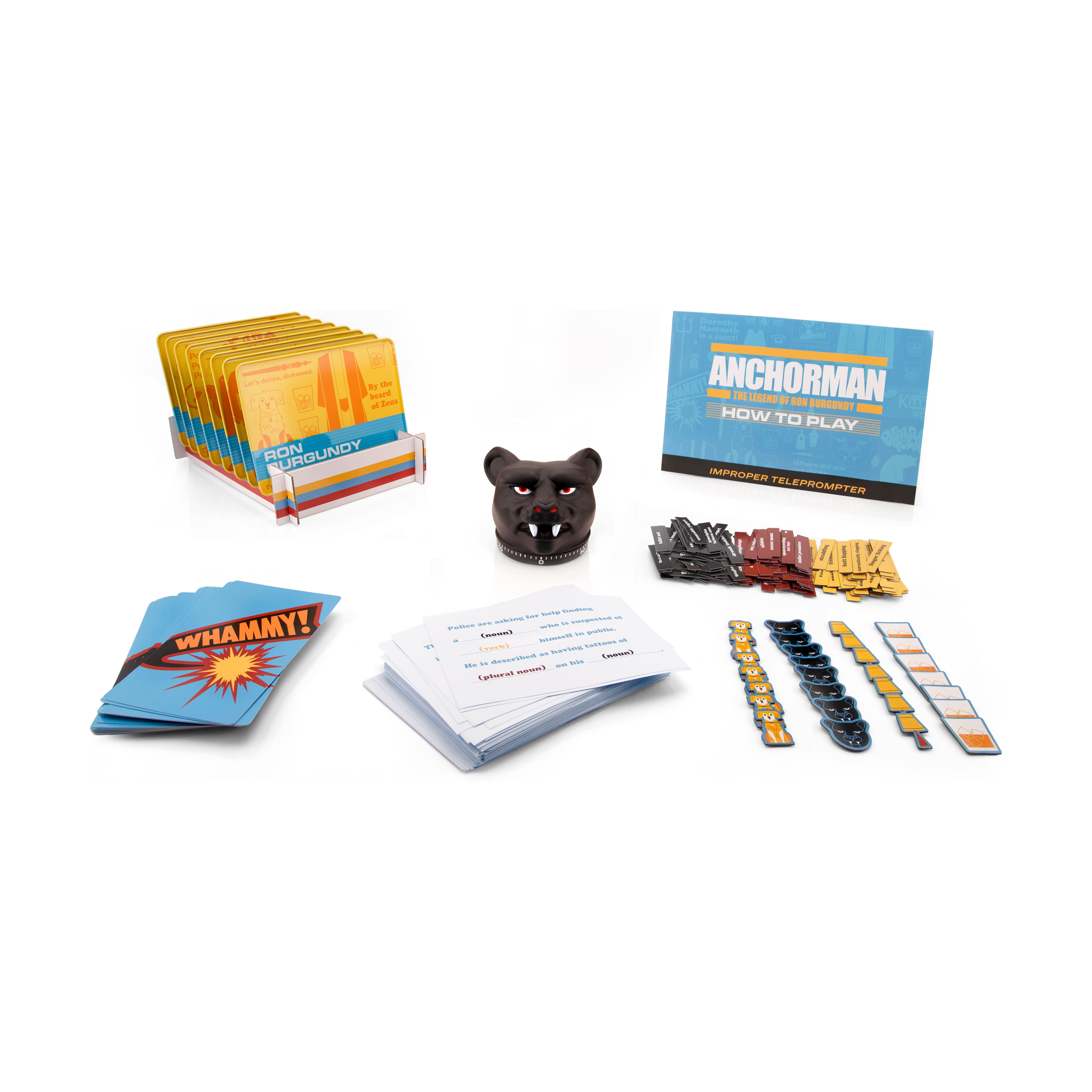 Anchorman: The Legend of Ron Burgundy Improper Teleprompter Game