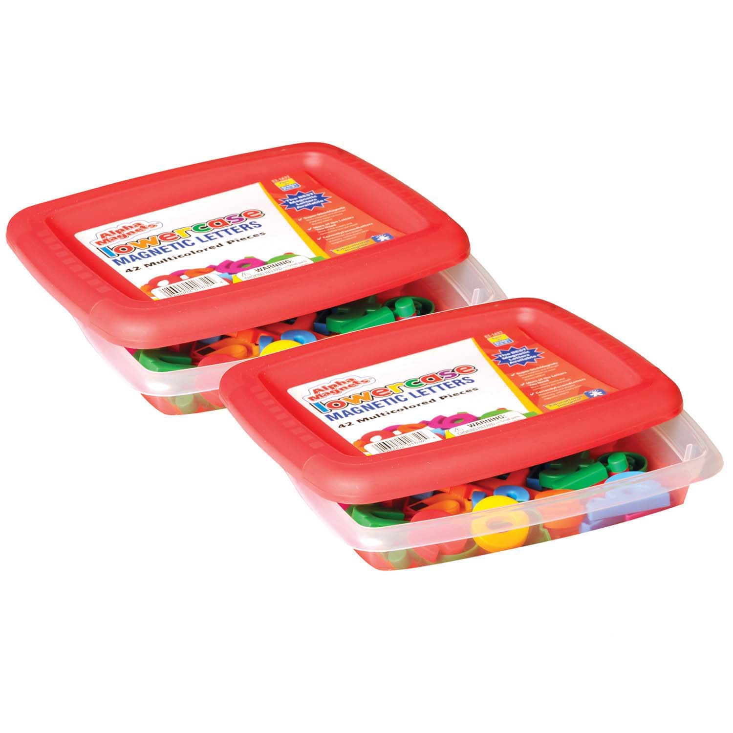 Educational Insights® Multicolor Lowercase AlphaMagnets®, 2 Packs of 42