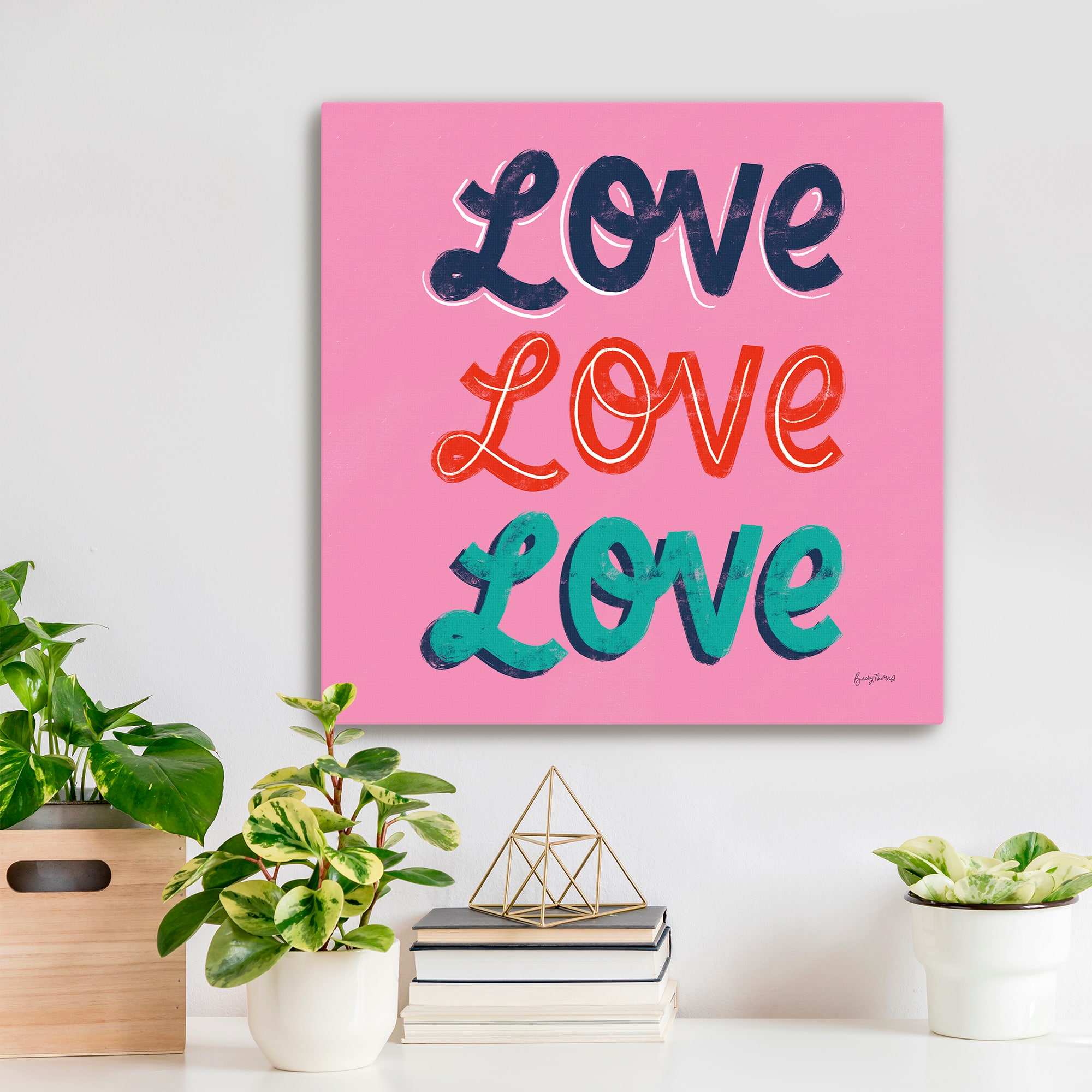 Love Letters III Canvas Giclée Art