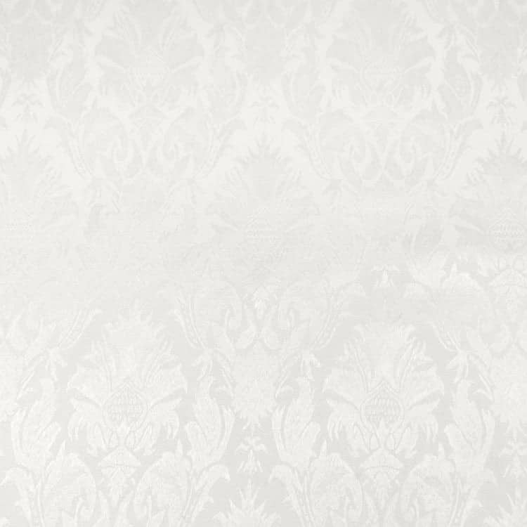 Ivory Damask Brocade