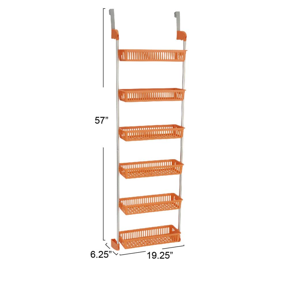 Household Essentials Over the Door Storage Rack