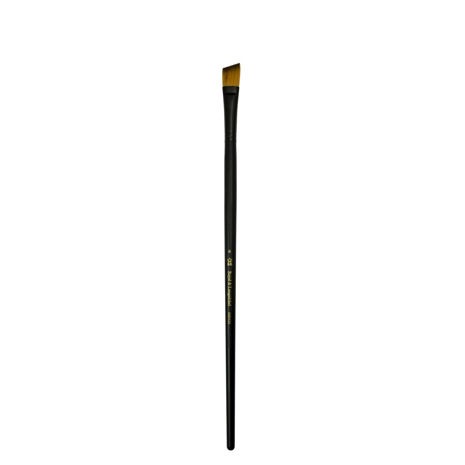 12 Pack: Royal & Langnickel® Essentials™ Long Handle Angular Brush