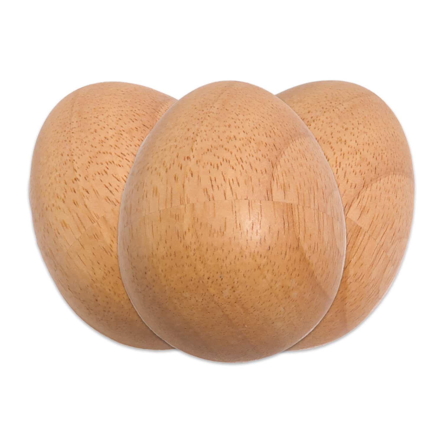 Westco Educational Products Large Wooden Egg Shakers, 3ct.