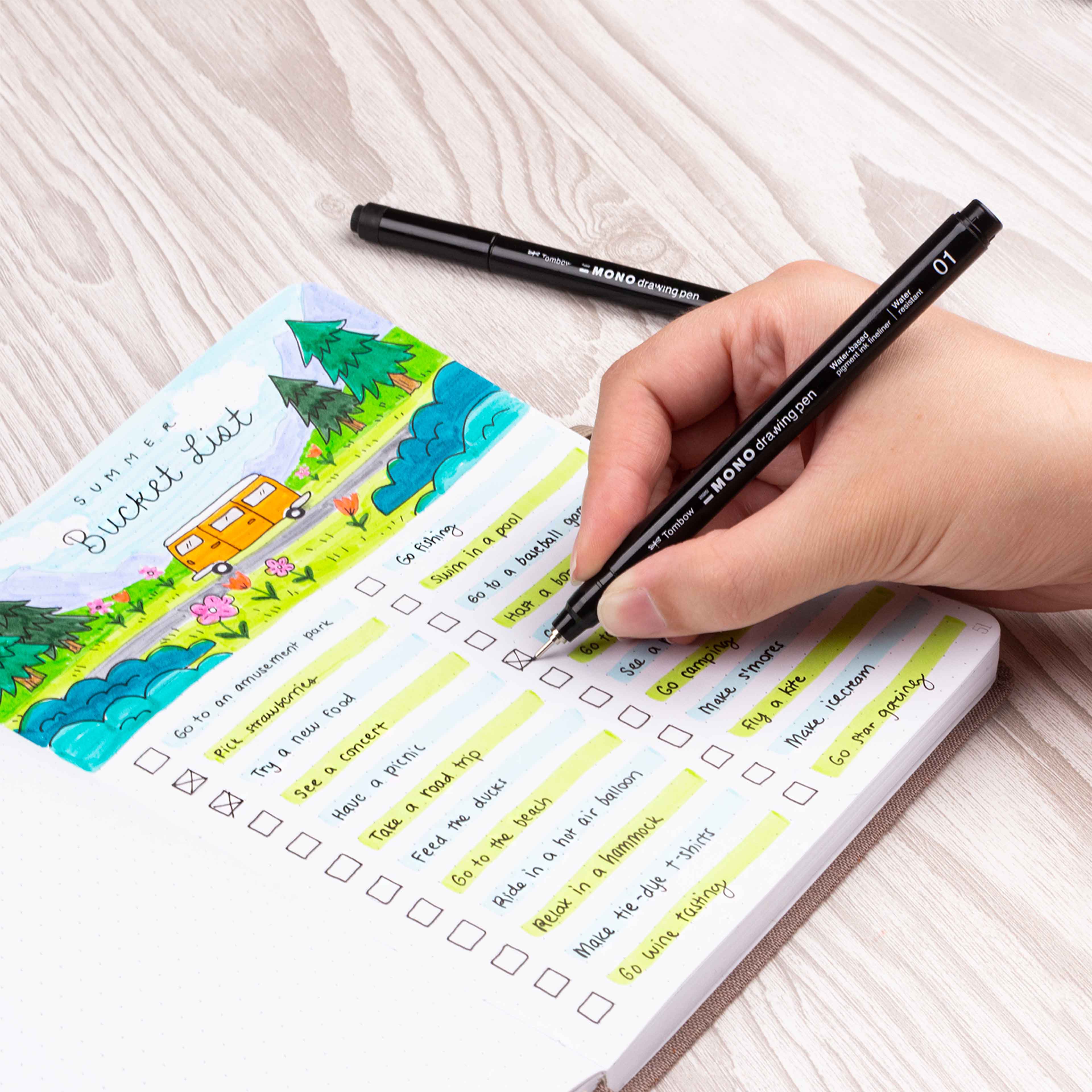 Tombow Mono Drawing Pen Set