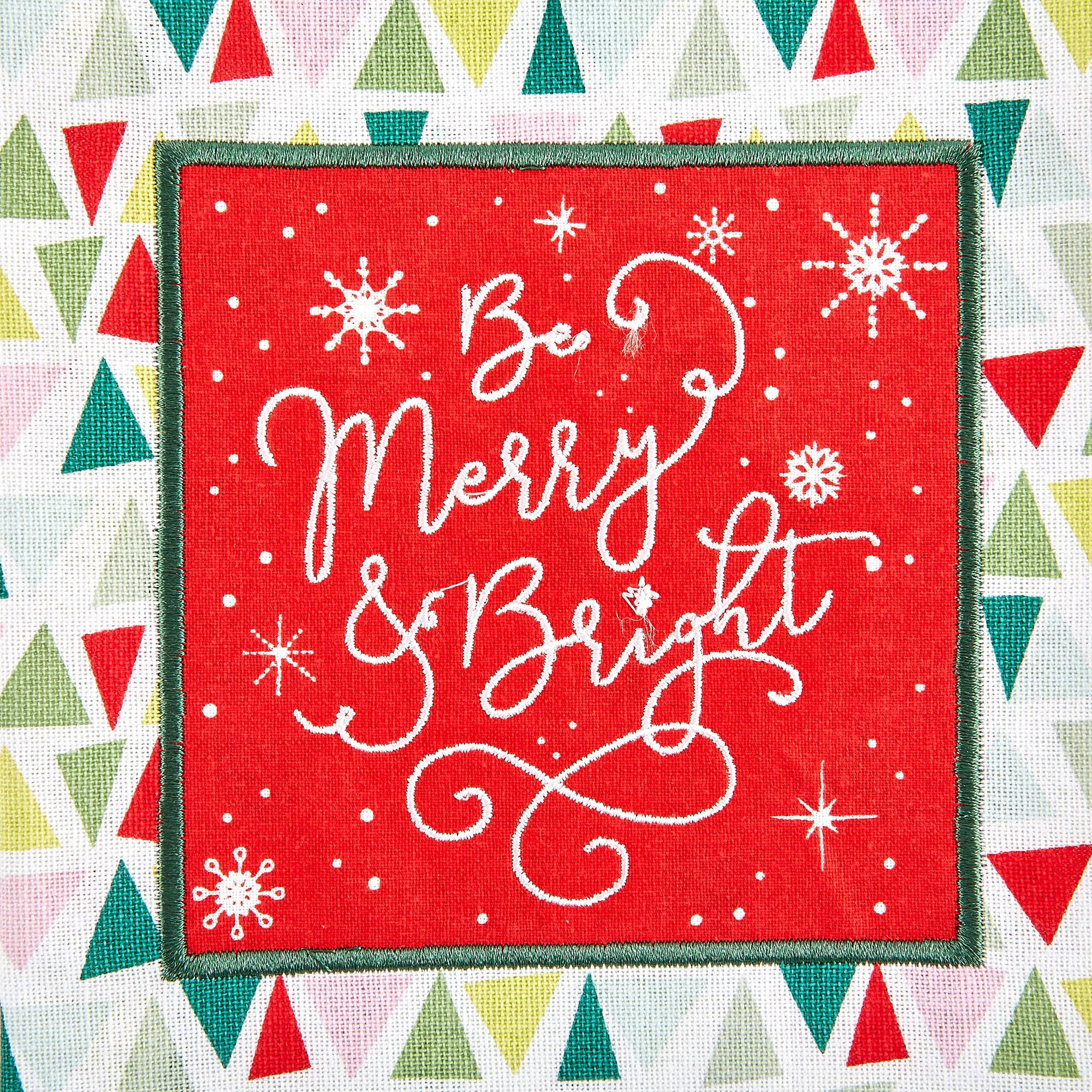 DII® Festive Christmas Embellished Dishtowel Set