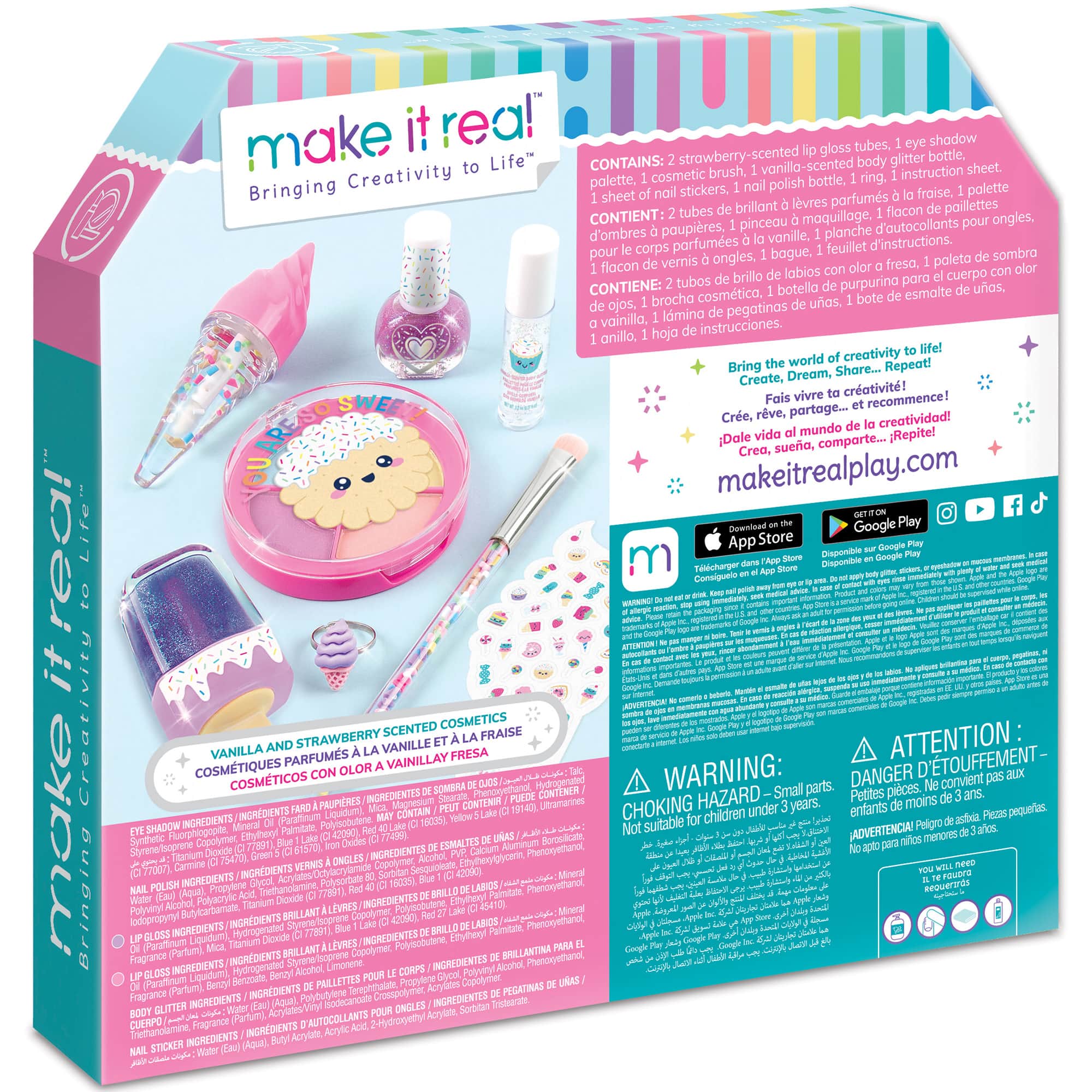 Make It Real™ Candy Shop Cosmetic Set