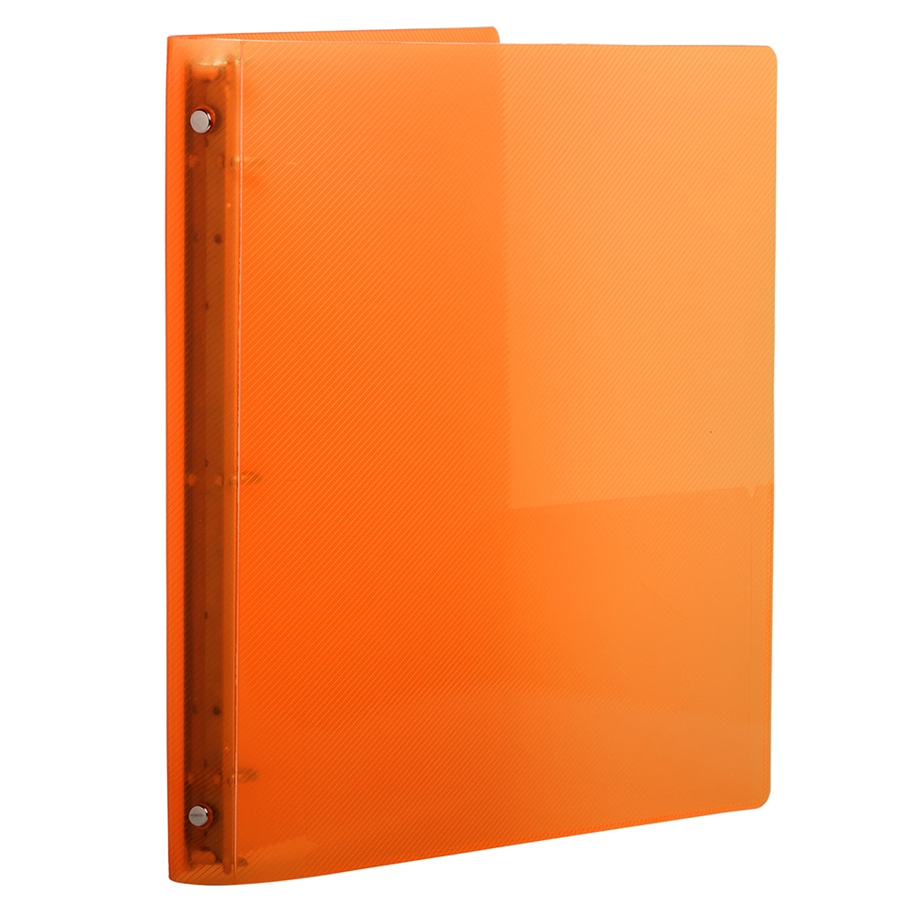 JAM Paper 0.75" Glass Twill Plastic 3-Ring Binder