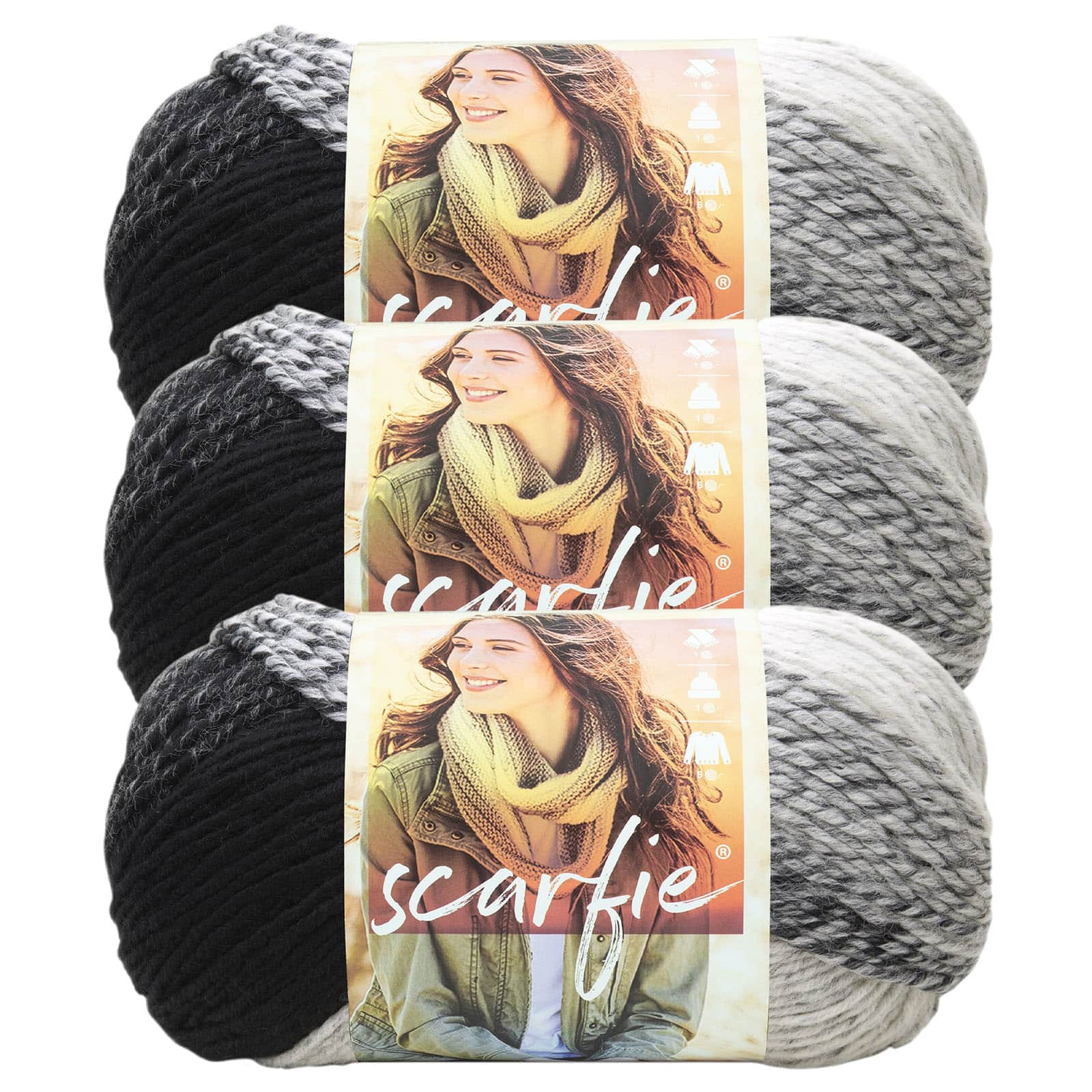 3 Pack Lion Brand® Scarfie® Yarn