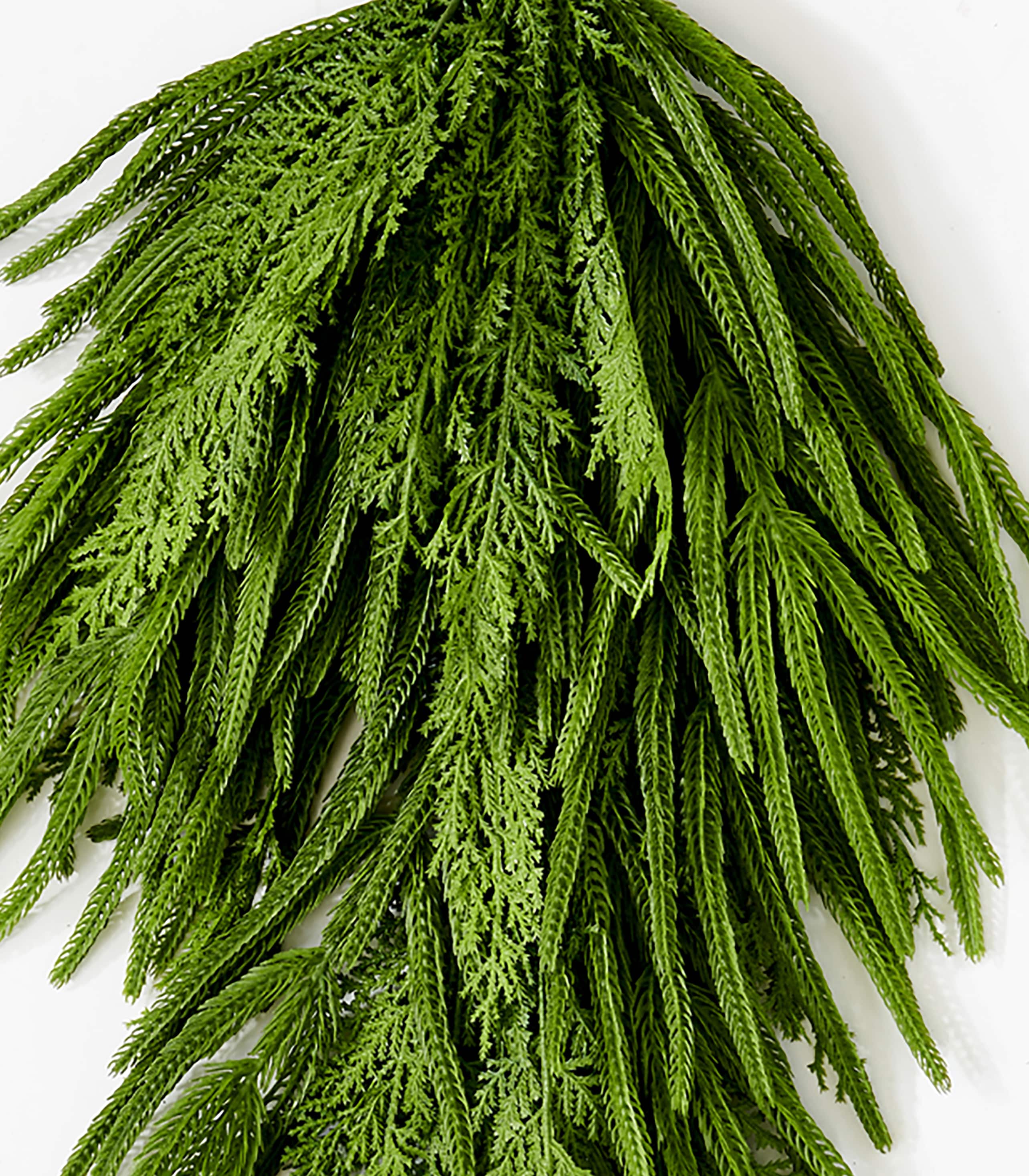 31" Artificial Christmas Spruce Cedar Teardrop Swag
