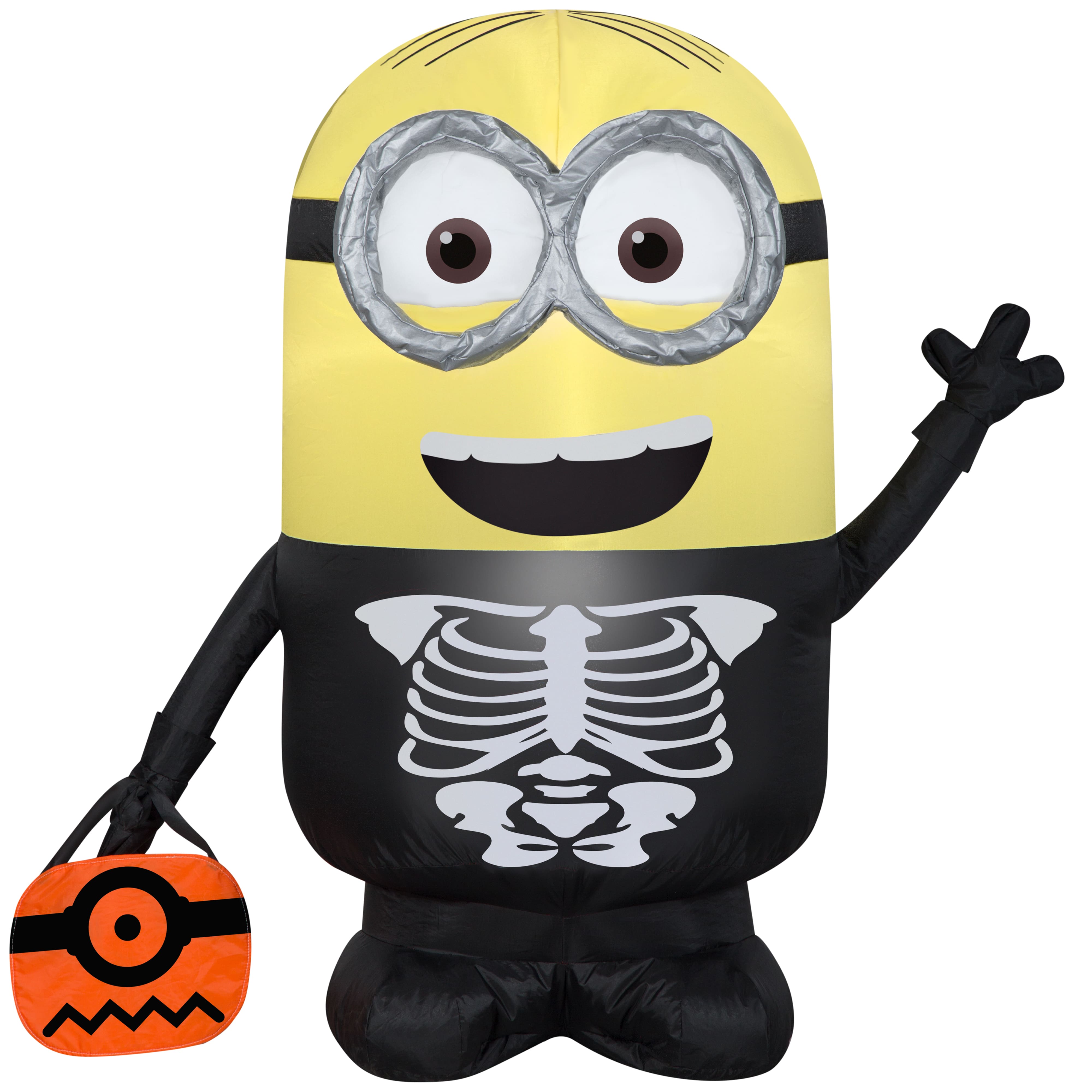 3ft. Airblown® Inflatable Dave as Skeleton