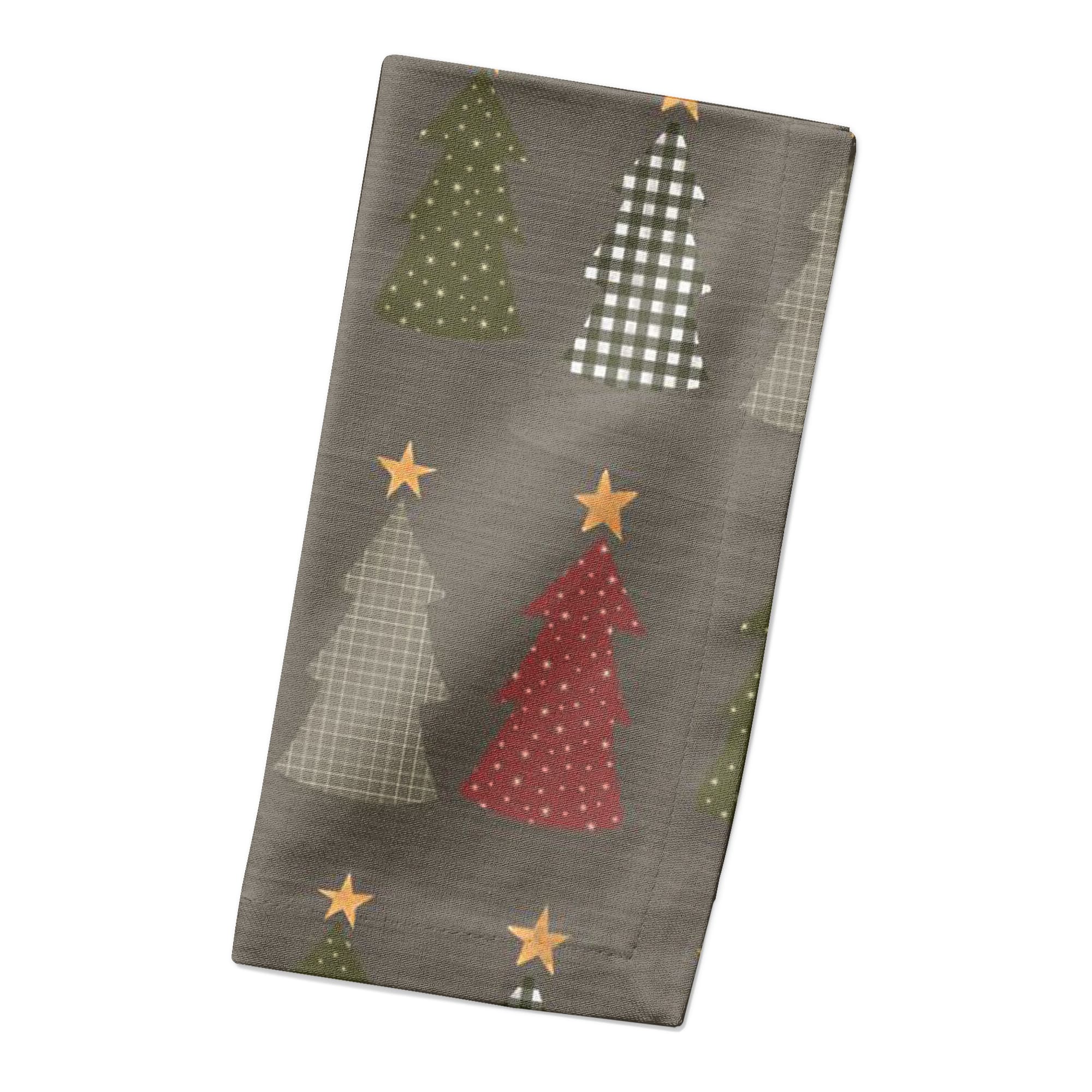 Tree Pattern Cotton Twill Napkin