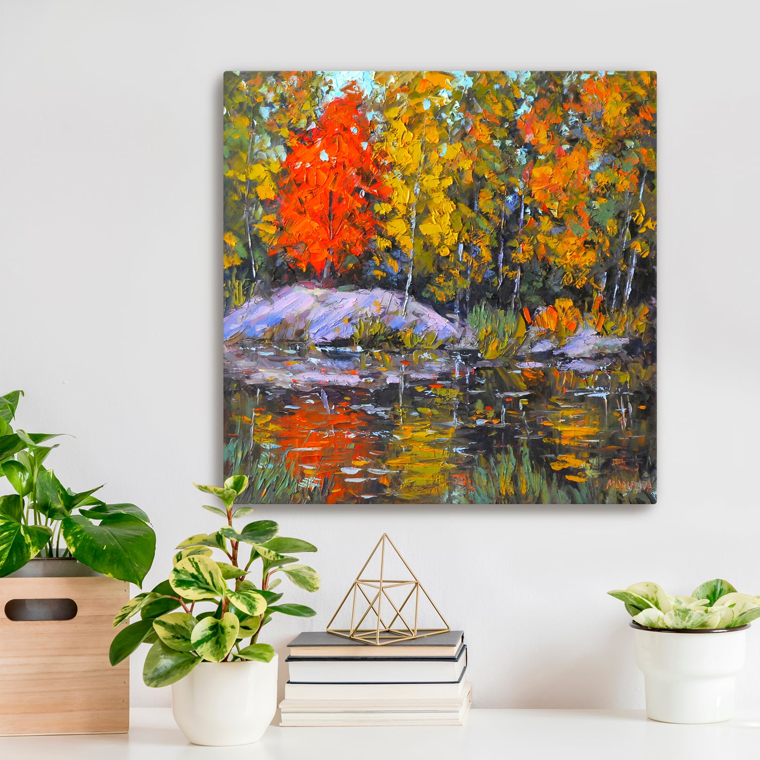 Lumaprints Killarney Fall Canvas Giclée Art