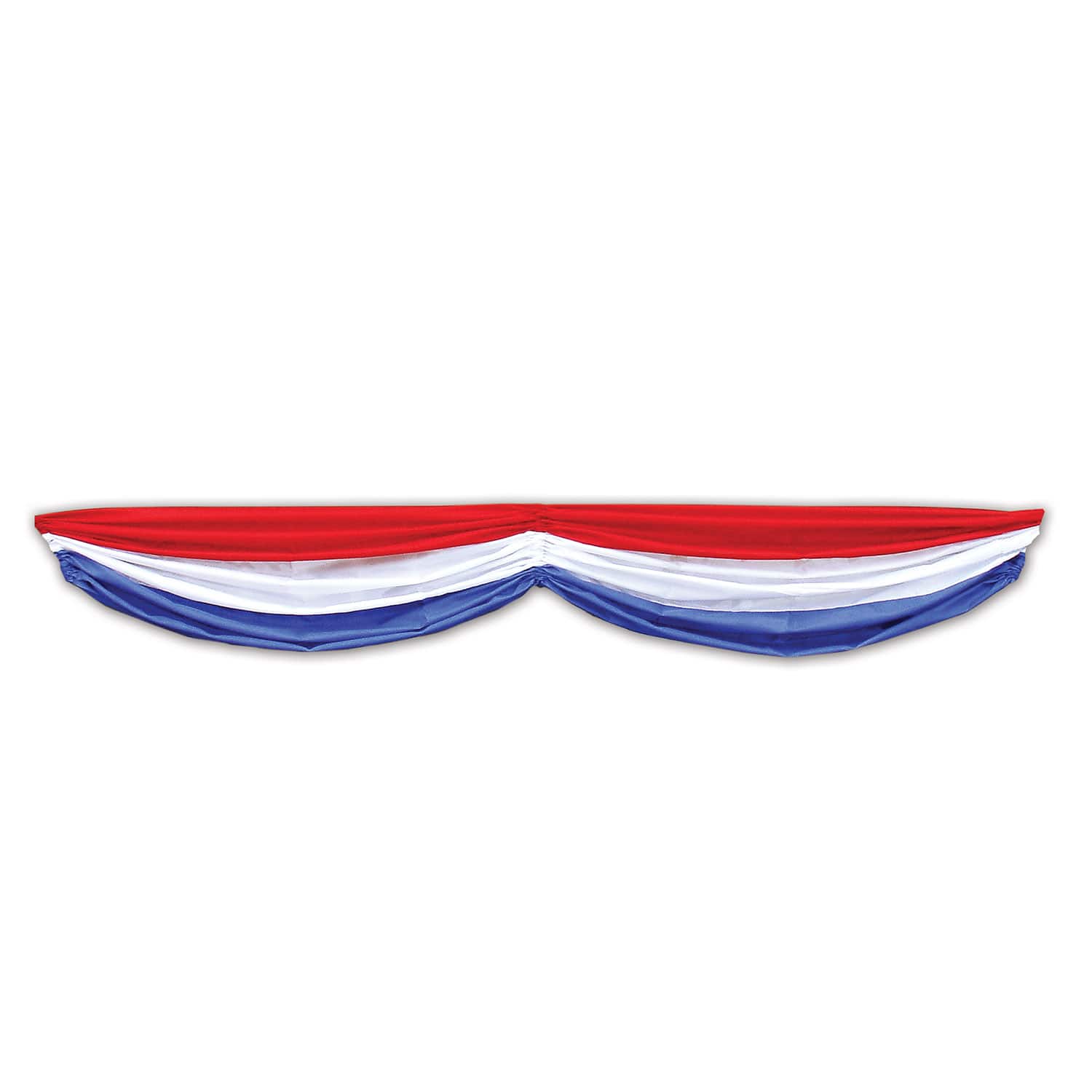 Beistle 70" Patriotic Fabric Bunting