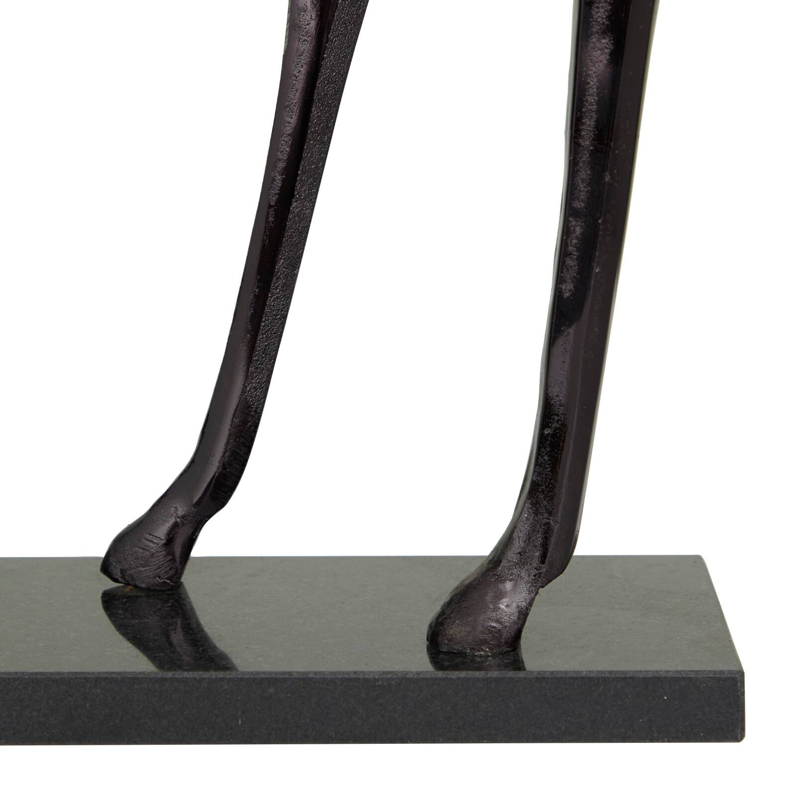 19" Aluminum Horse Sculpture