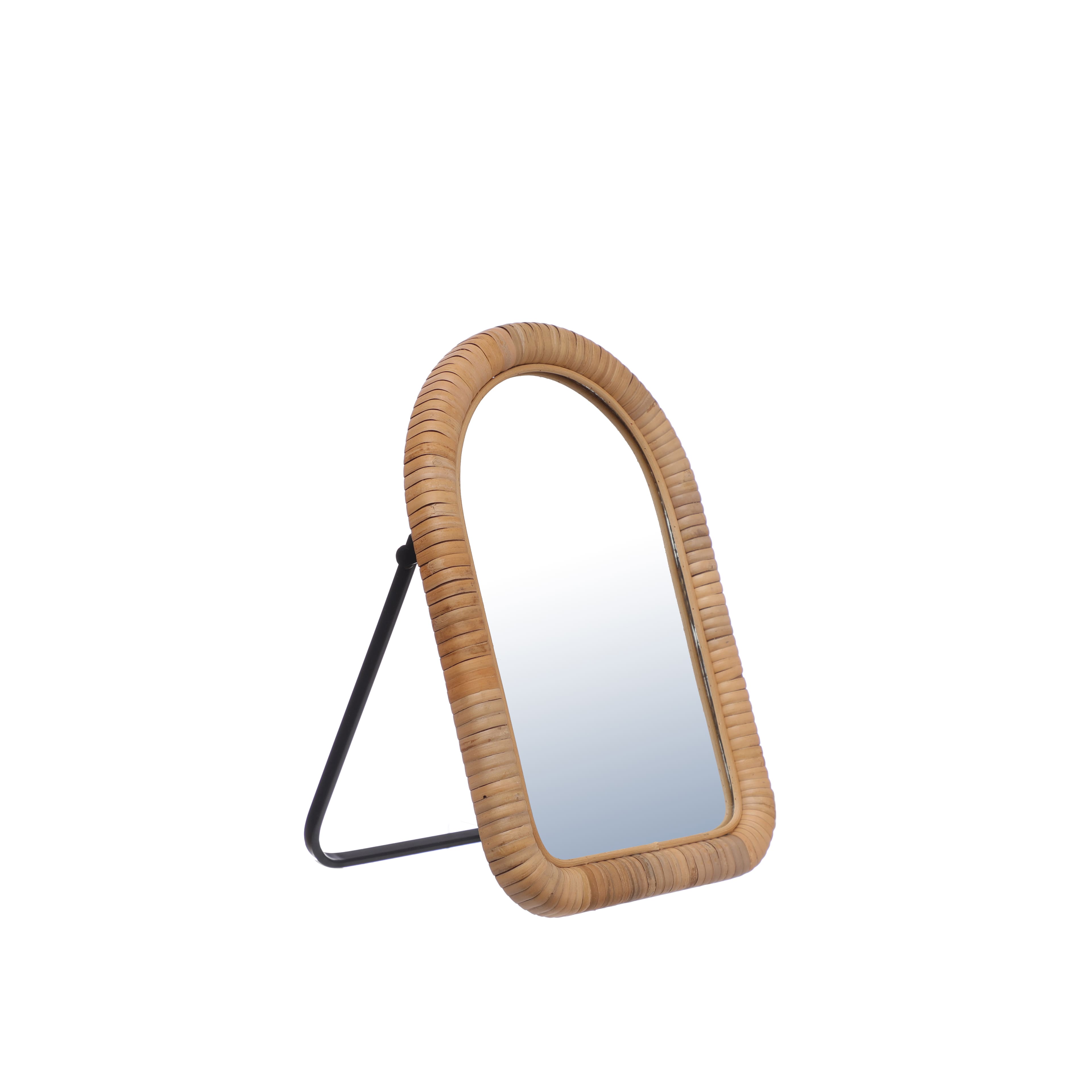 12" Arch Rattan Tabletop Mirror by Ashland®