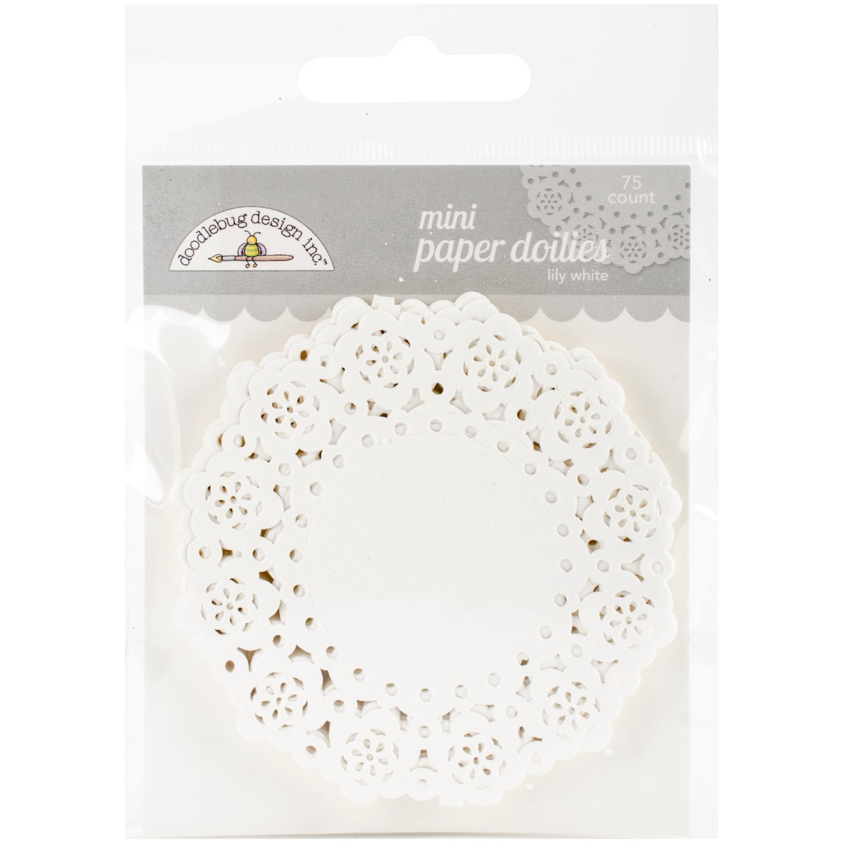 Doodlebug Design Inc.™ 3" Mini Paper Doilies, 75ct.