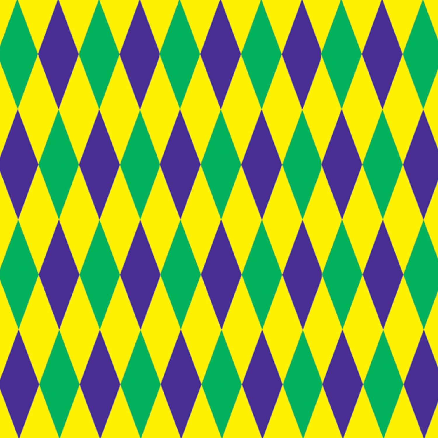 Beistle 4ft. x 30ft. Mardi Gras Harlequin Backdrop