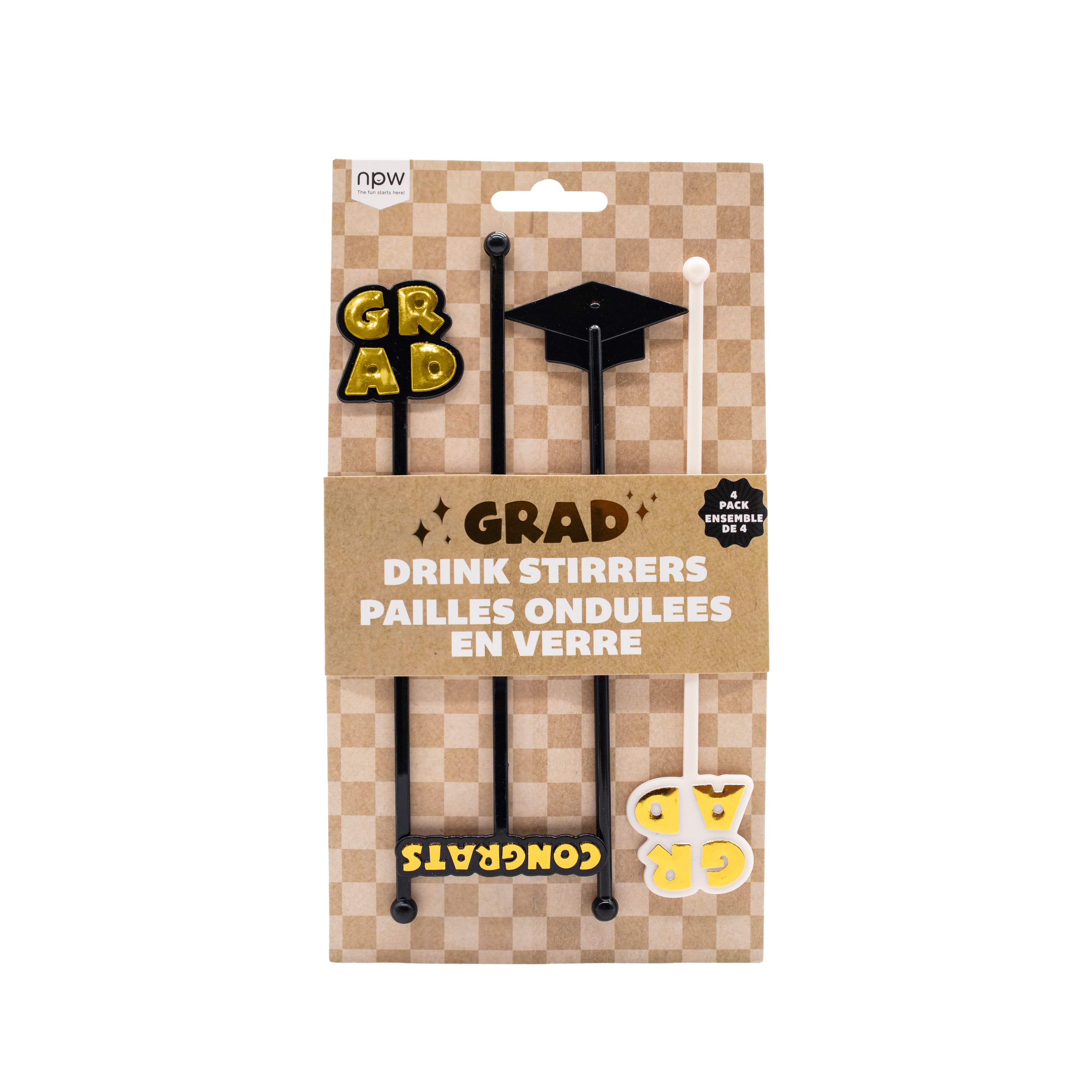 7.5" Graduation Drink Stirrers