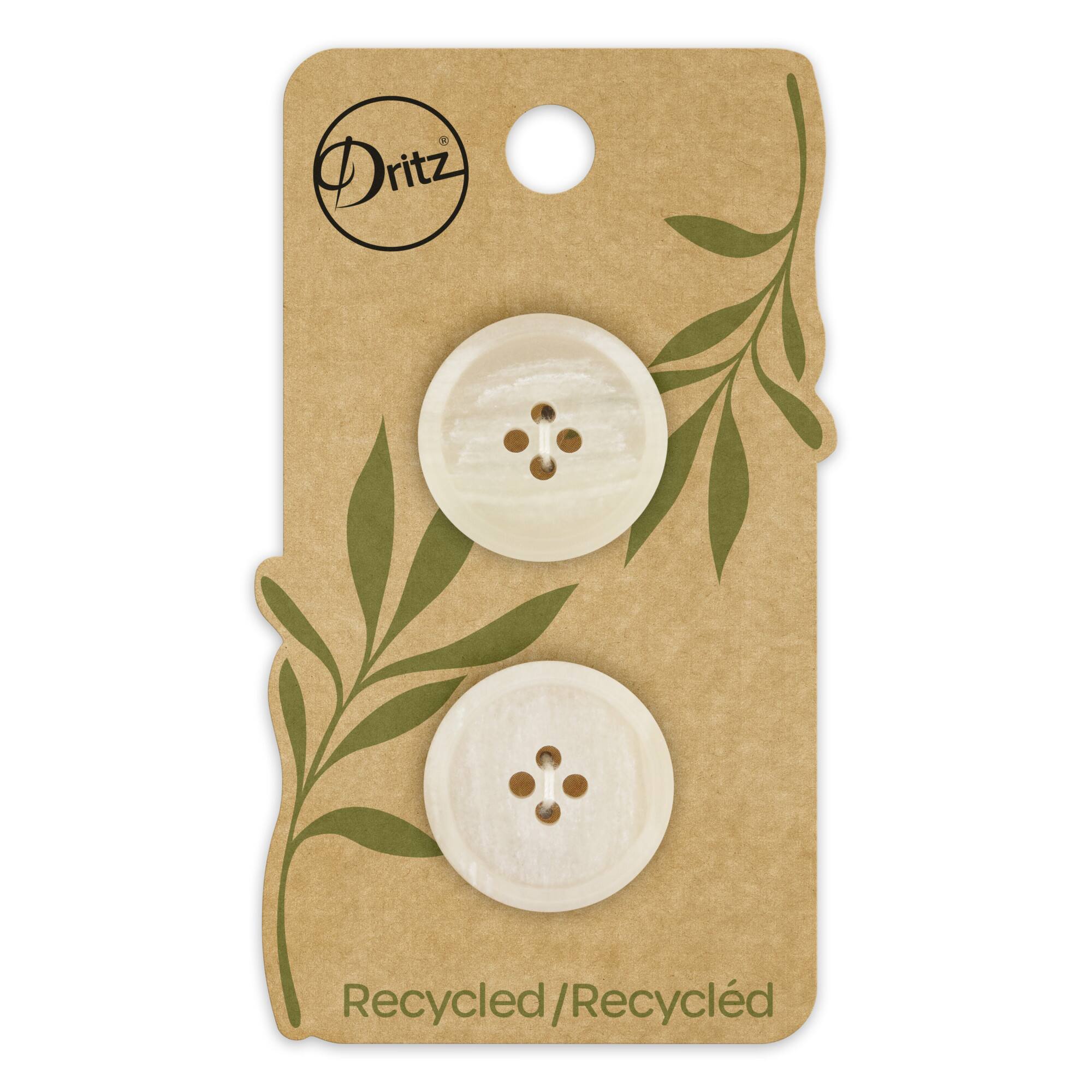 Dritz® 23mm Recycled Paper Round Button