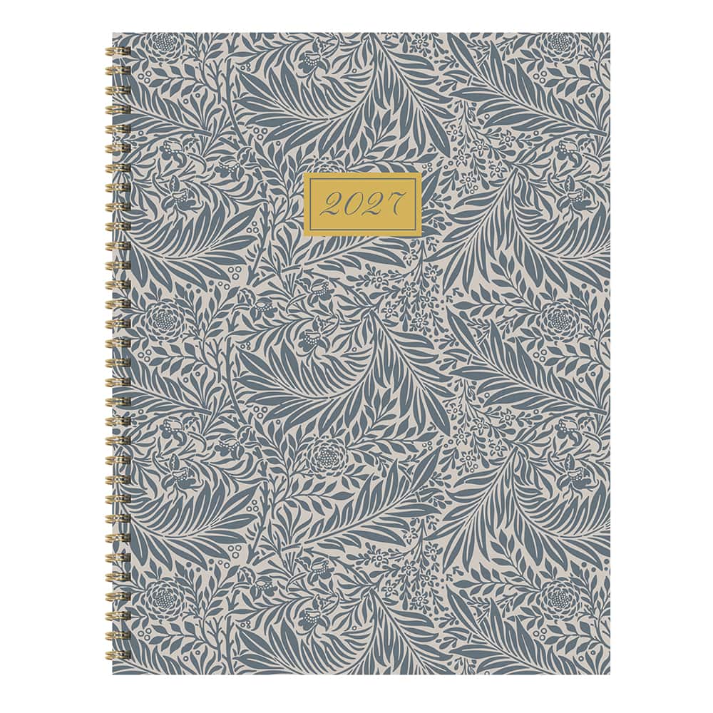 2027 Blue Stems Large Weekly Monthly Planner