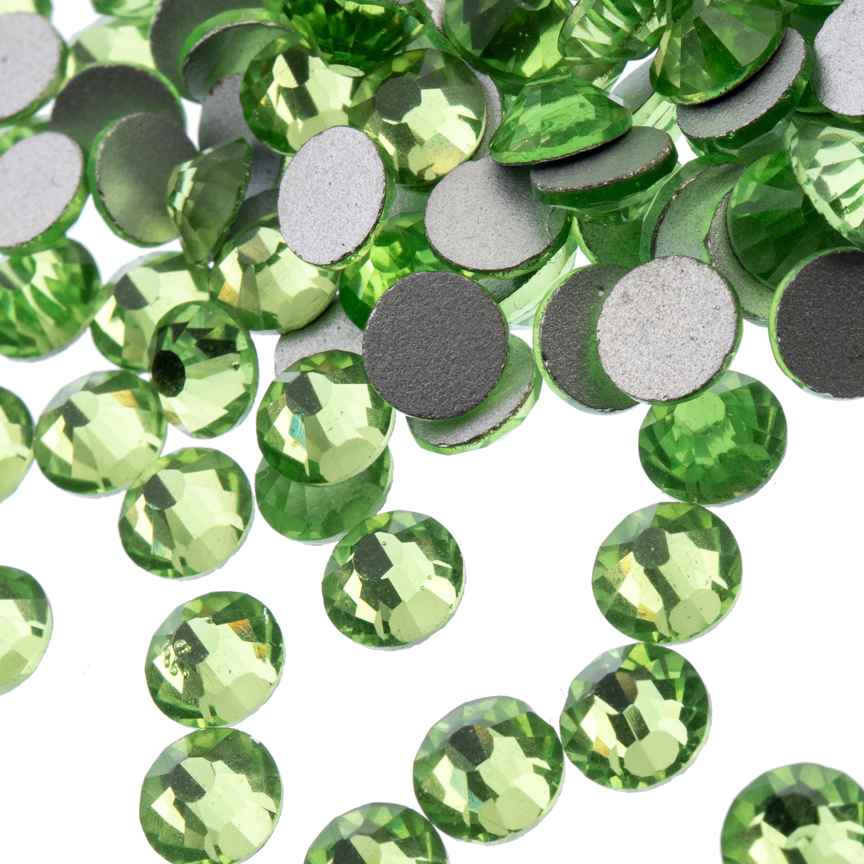 John Bead Crystal Lane SS30 Glass Round Flatback Rhinestones, 288ct.