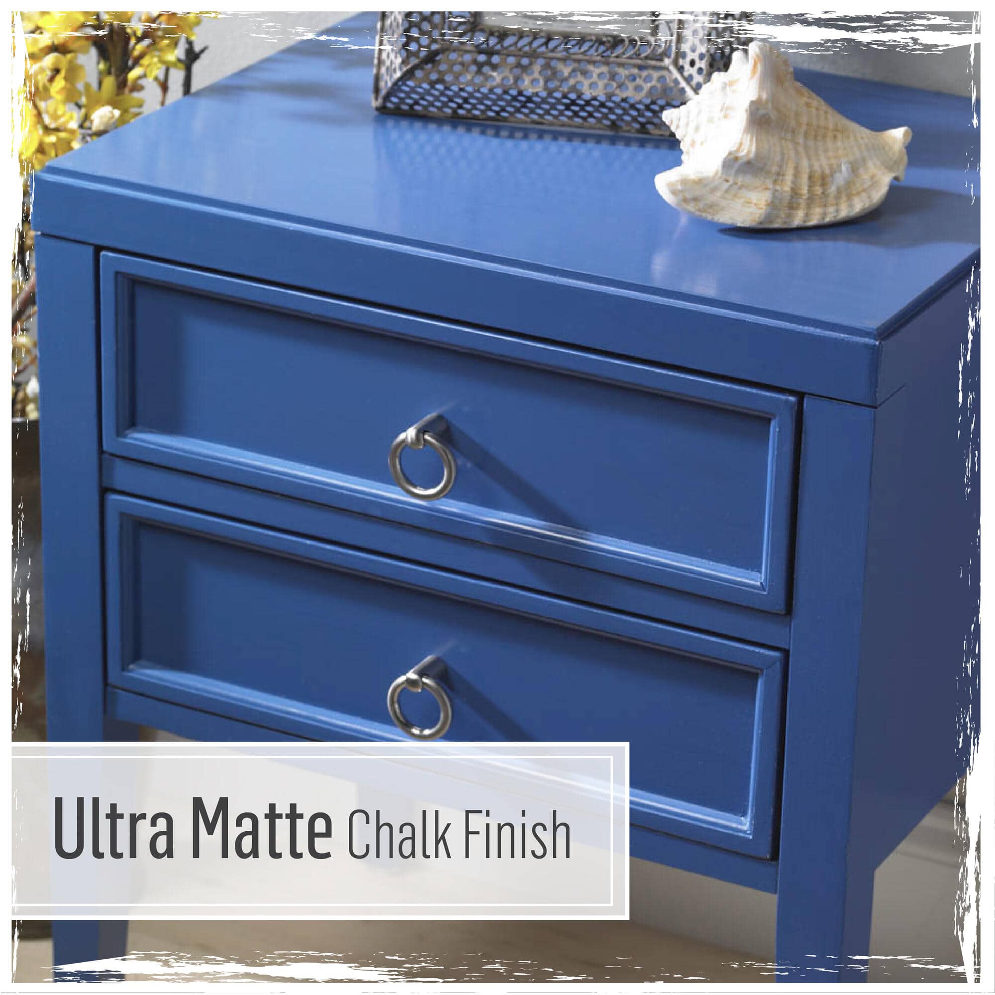 FolkArt® Home Decor™ Blue & White Chalk with Brushes Kit